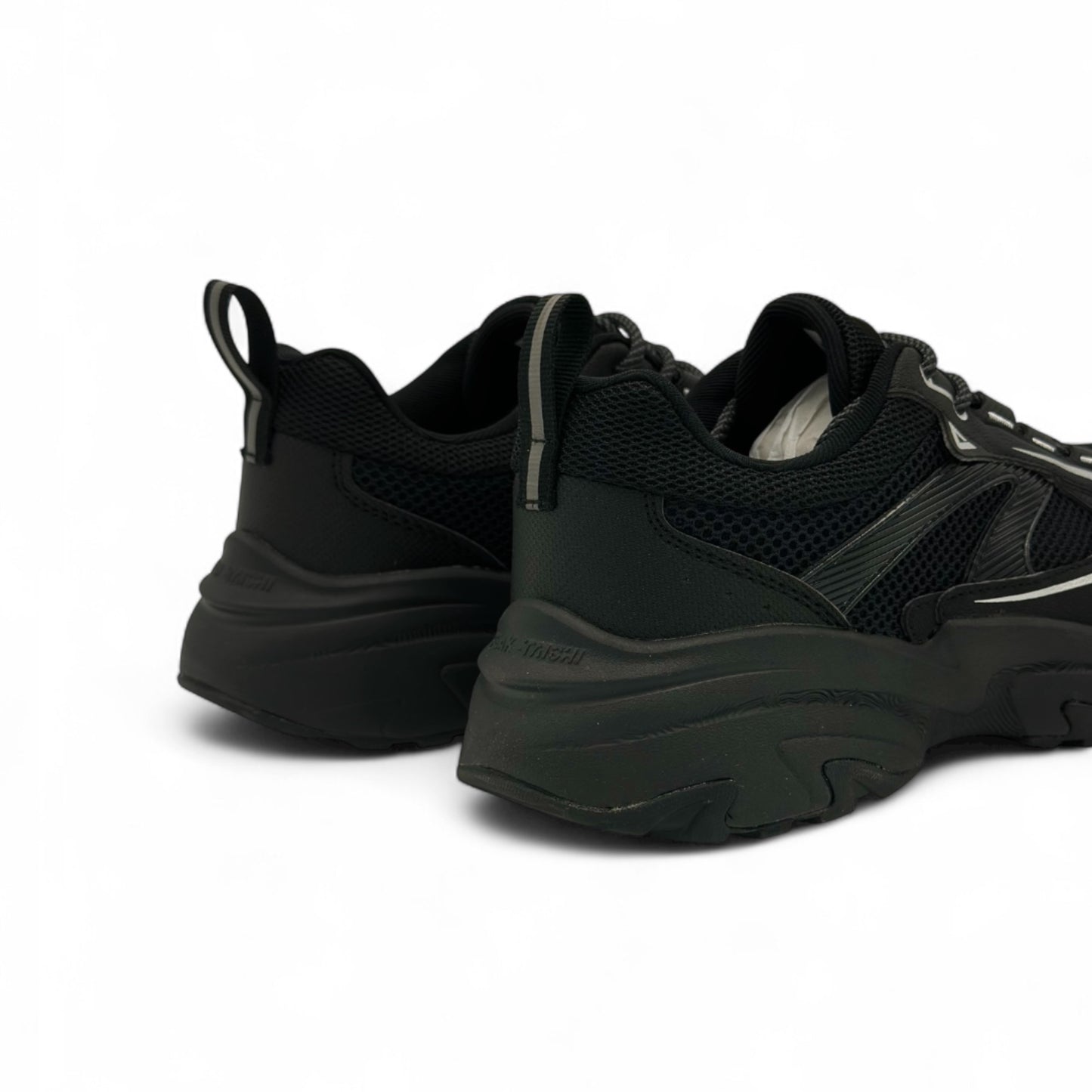 Peak Retro Casual Shoes BLACK/SILVER