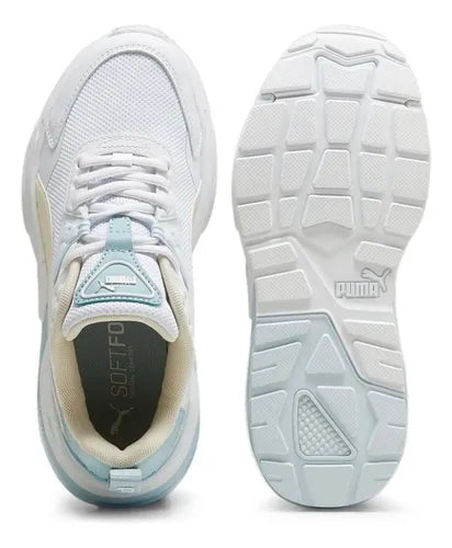 Puma Vis2k Jr White Sugared almond