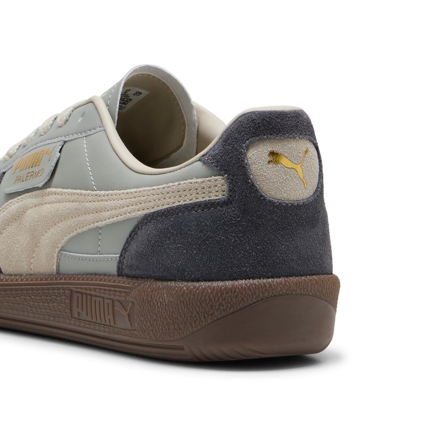 Puma Palermo Lth Gray / Brown