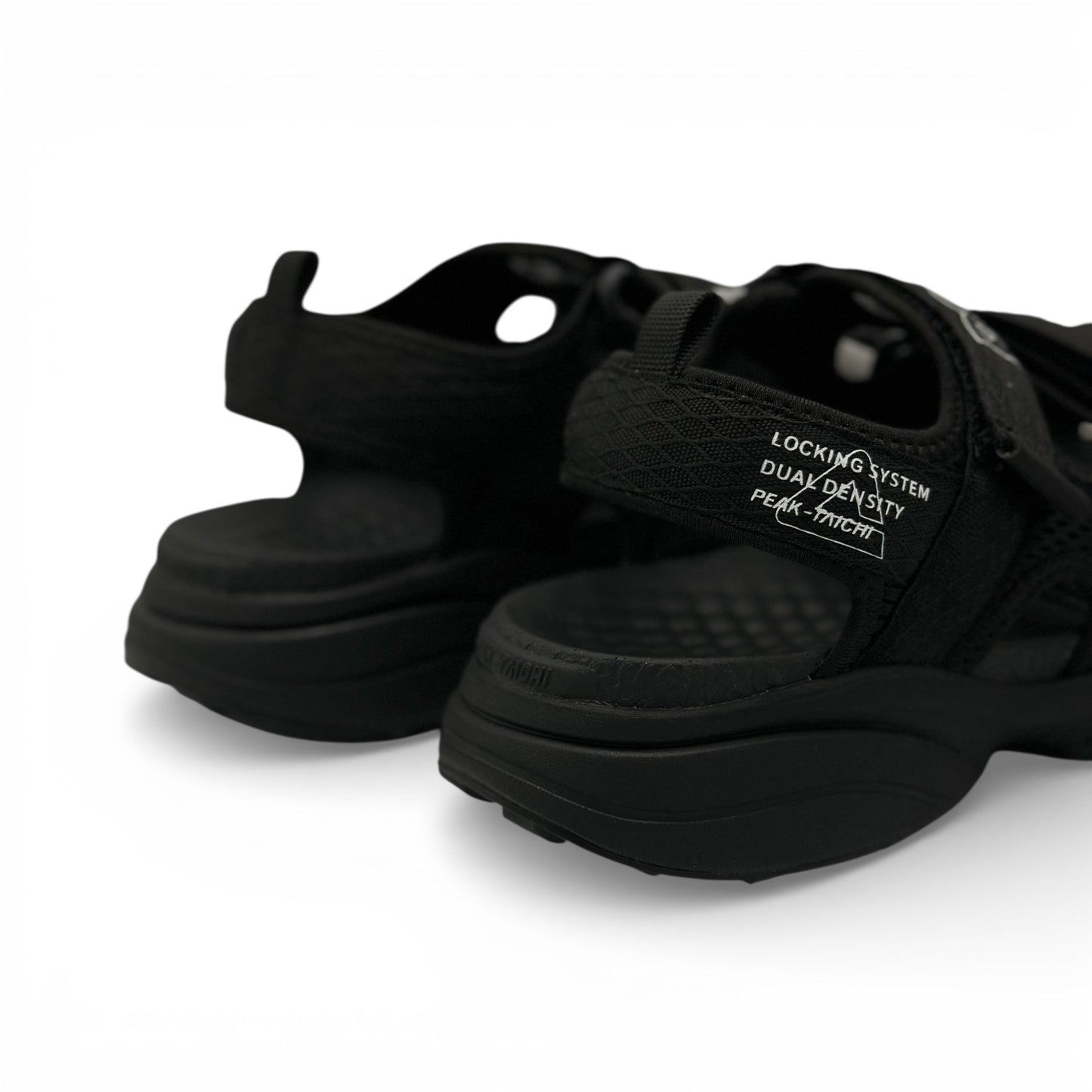 Peak Sandals ALL BLACK