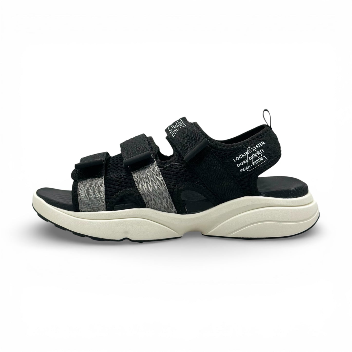 Peak Sandals BLACK/GREY/MILKY WHITE