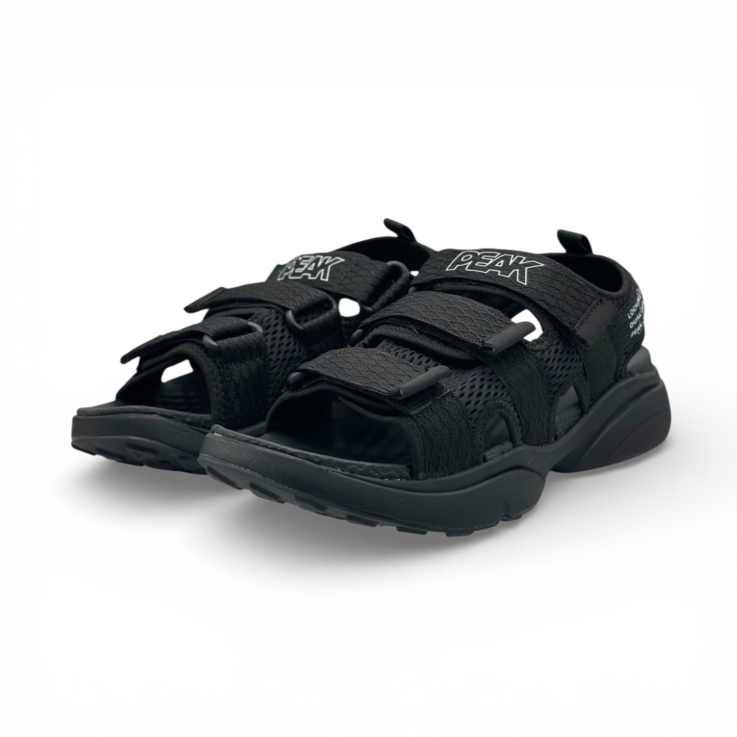 Peak Sandals ALL BLACK