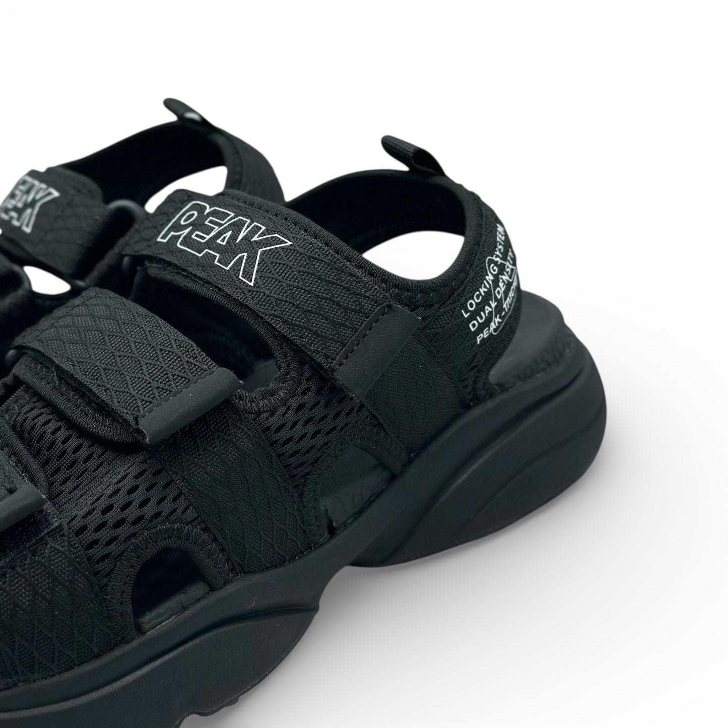 Peak Sandals ALL BLACK