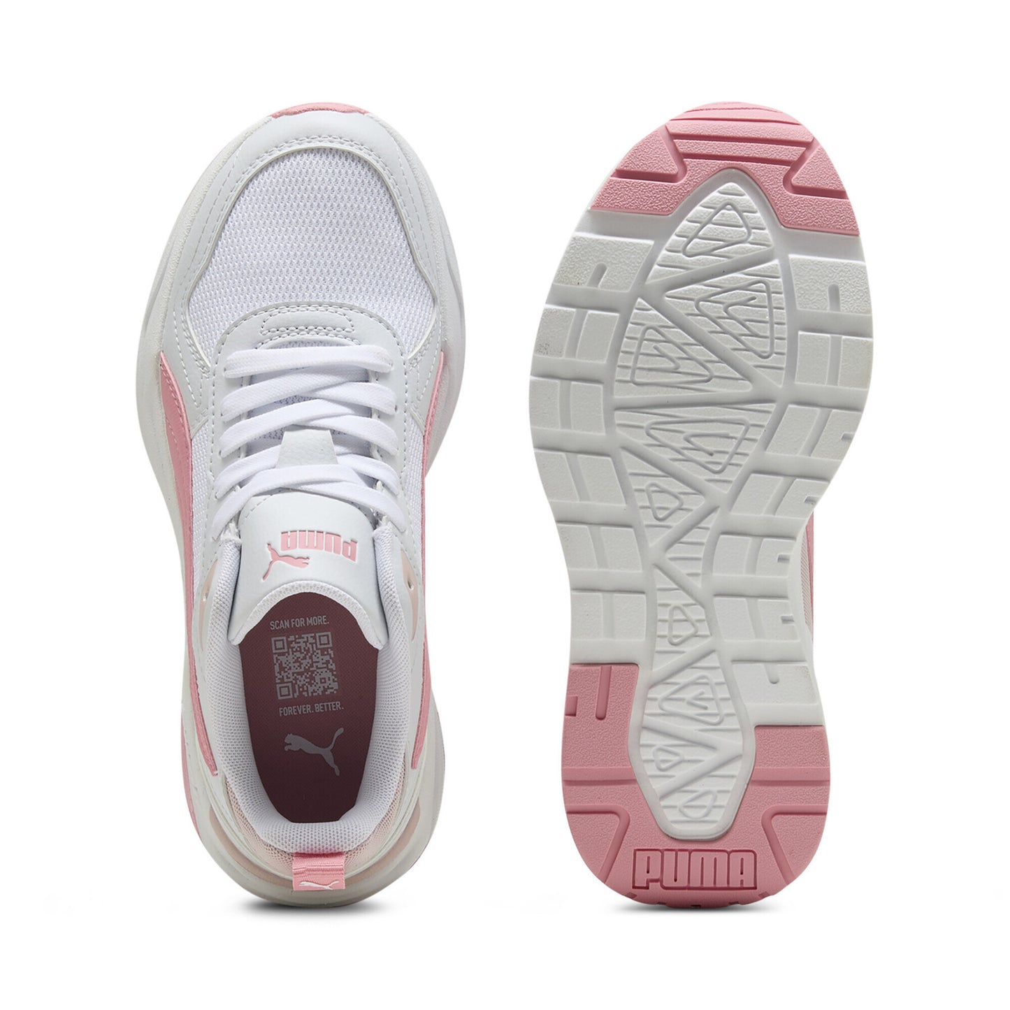 Puma Trinity 2 LT Jr White Pink