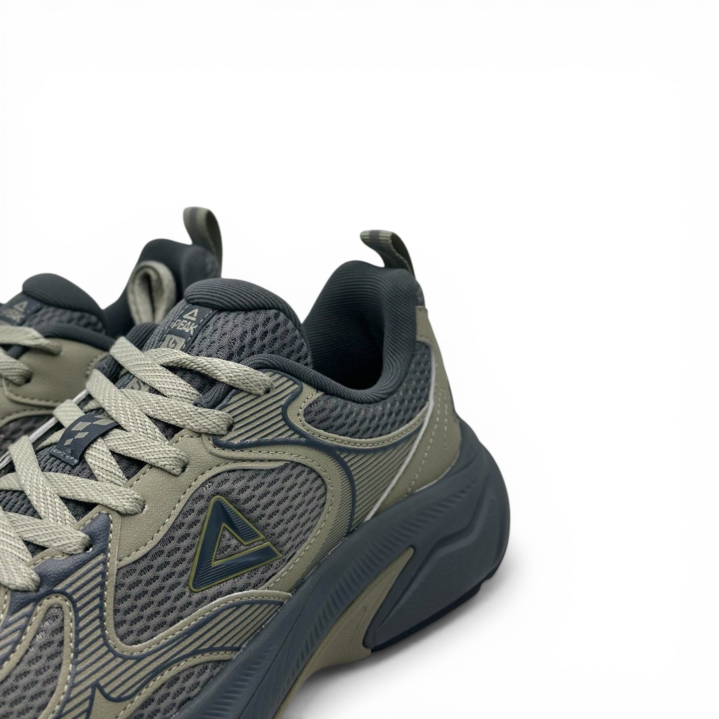 Peak Taichi Training Running Shoes Asphalt Green/Magnetic Grey