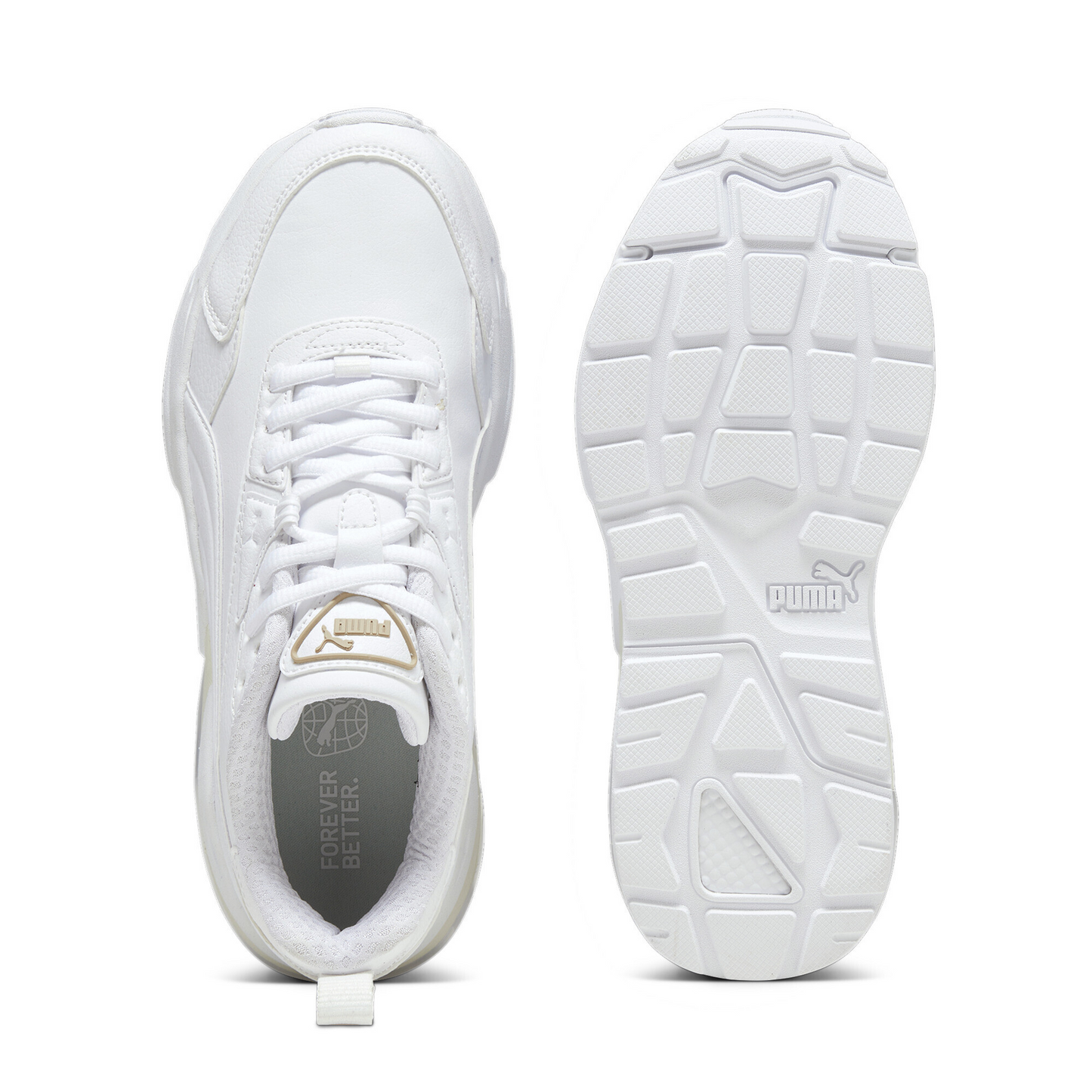 Puma Vis2K SL Gold White