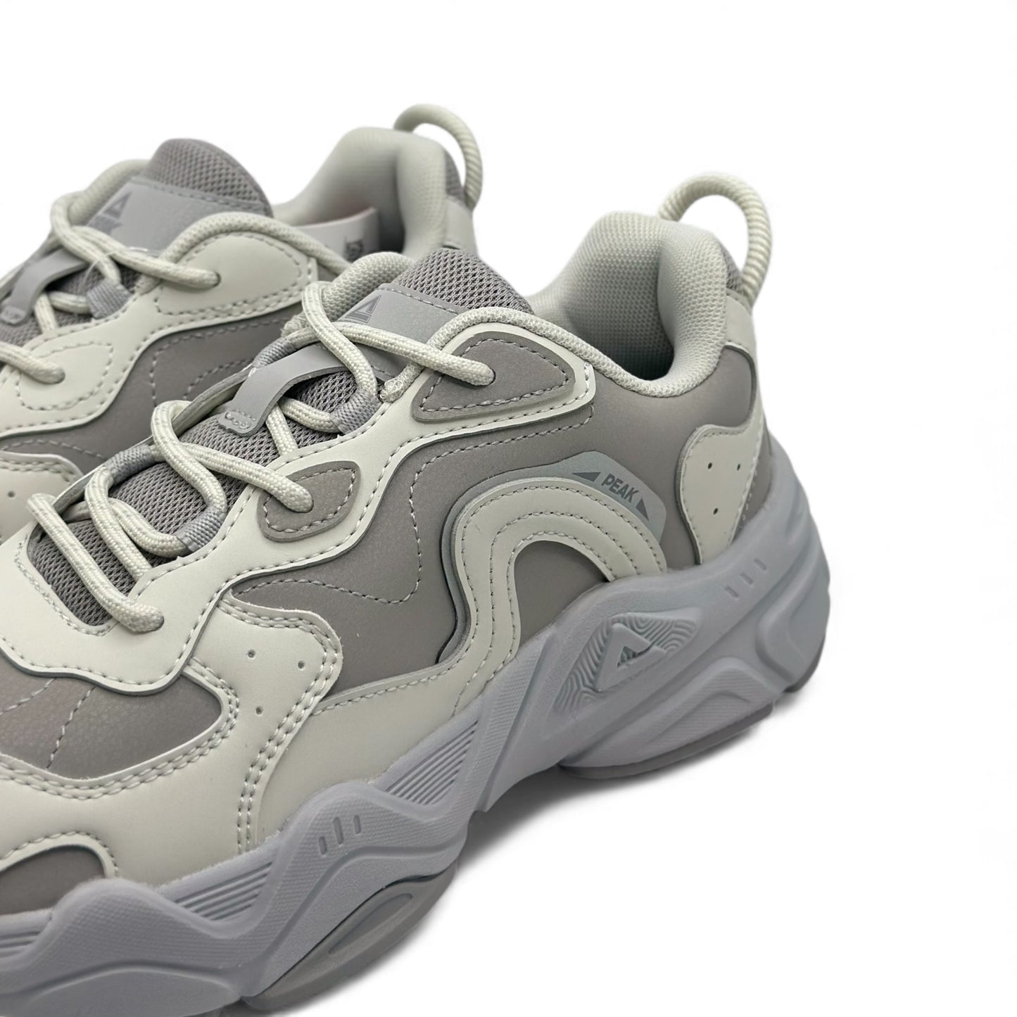 Peak Retro Casual Shoes PURPLE GREY