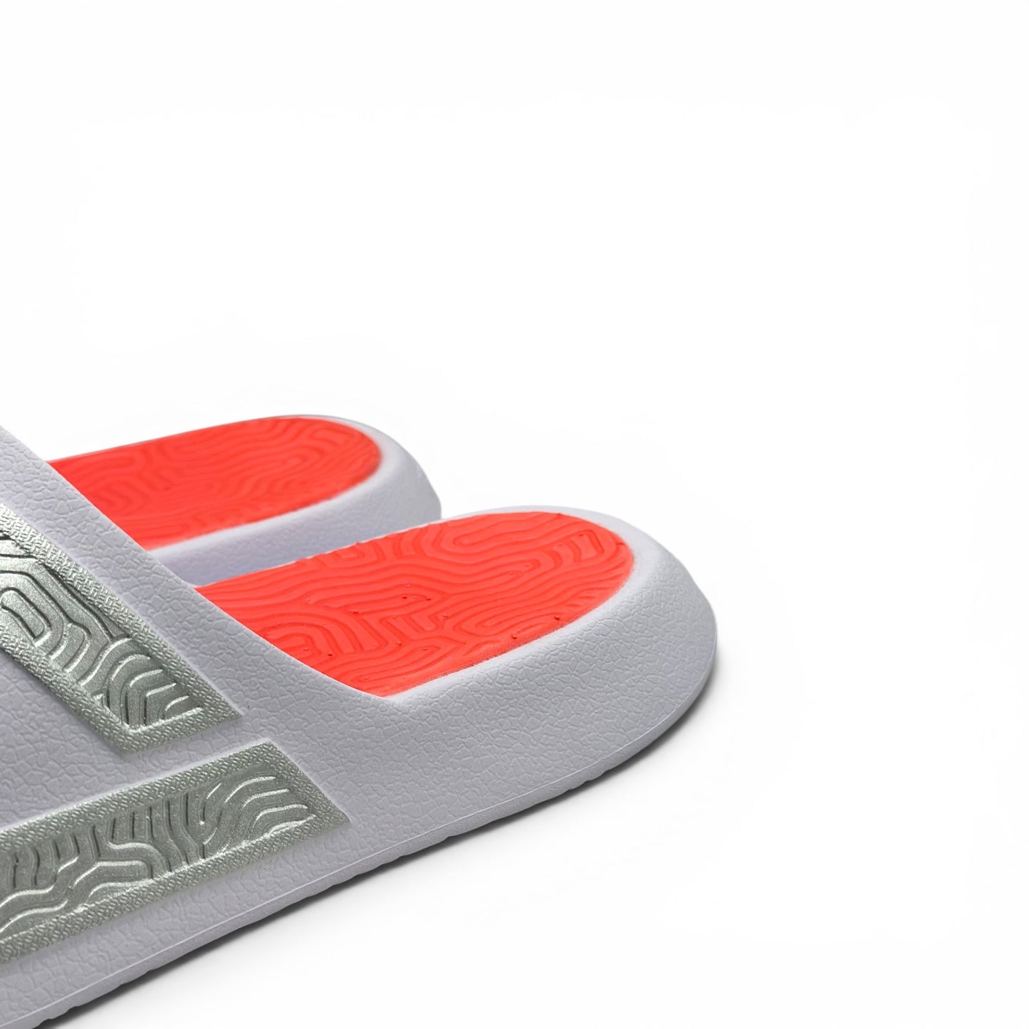 Peak Taichi Sports Slippers White/Red