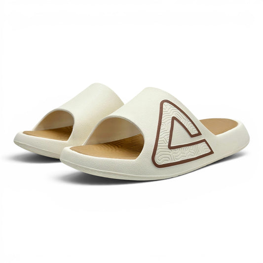 Peak Taichi Sports Slippers Canvas white/red brown