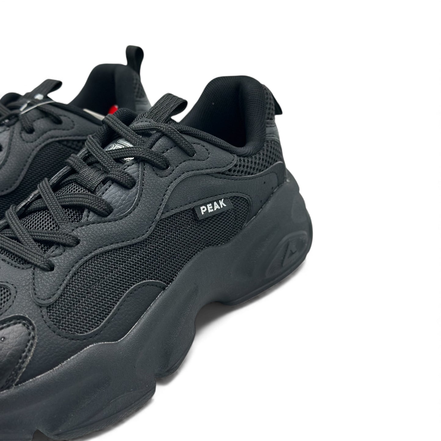 Peak Retro Casual Shoes ALL BLACK