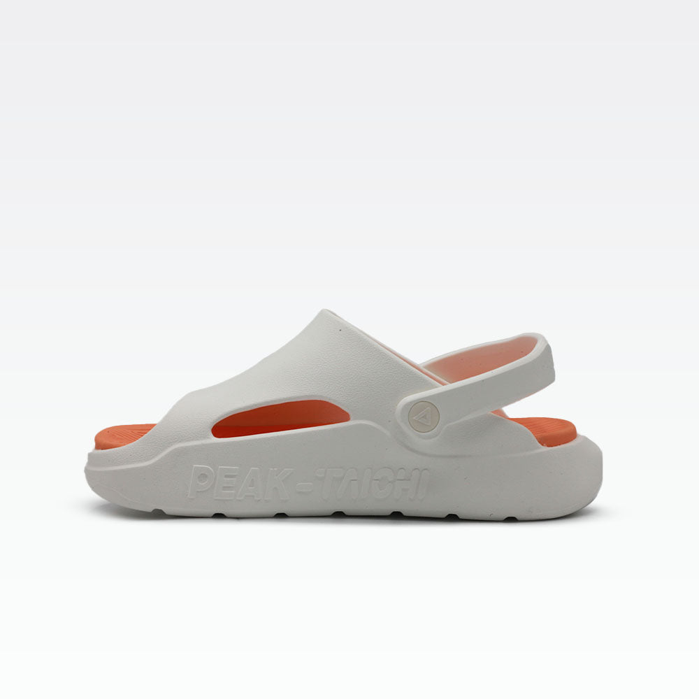 Peak Taichi Sandals Off White/Orange-Red