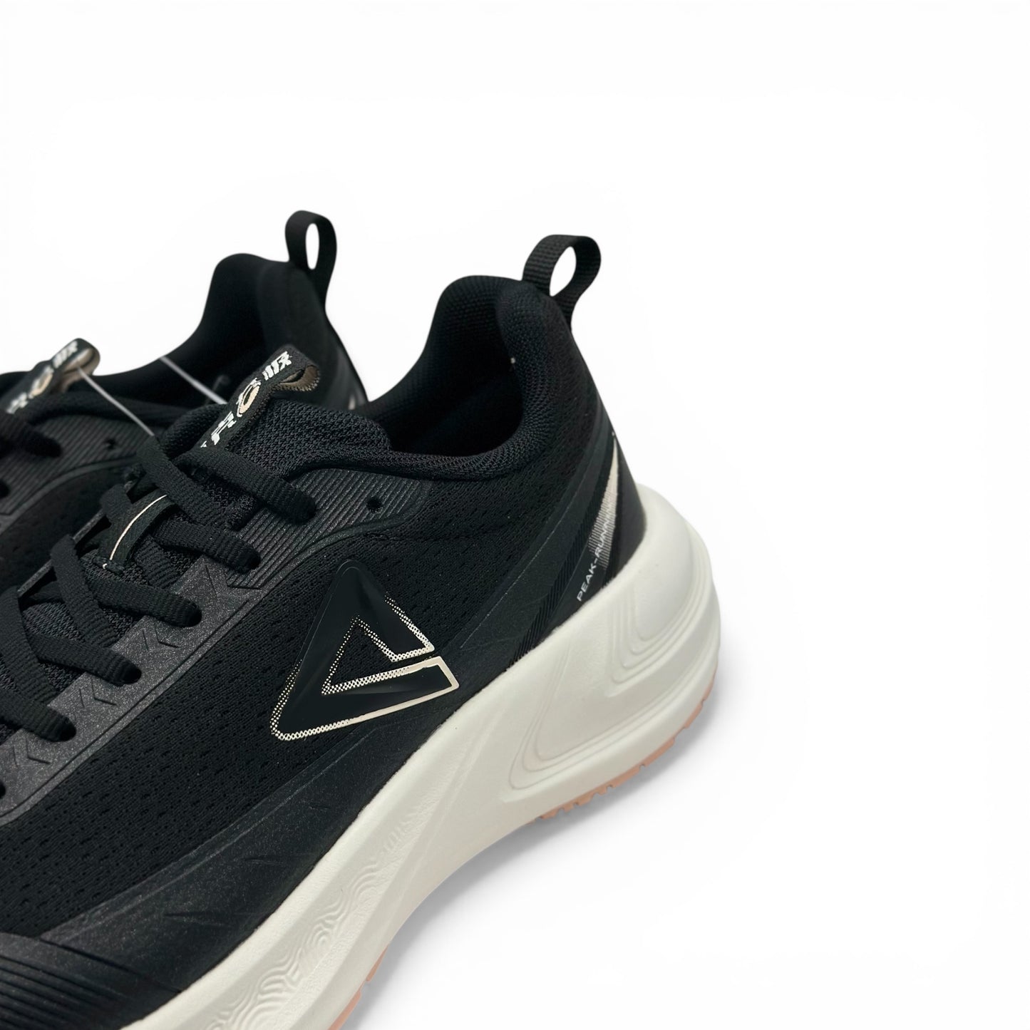 Peak Taichi Cushion Running Shoes Black/White