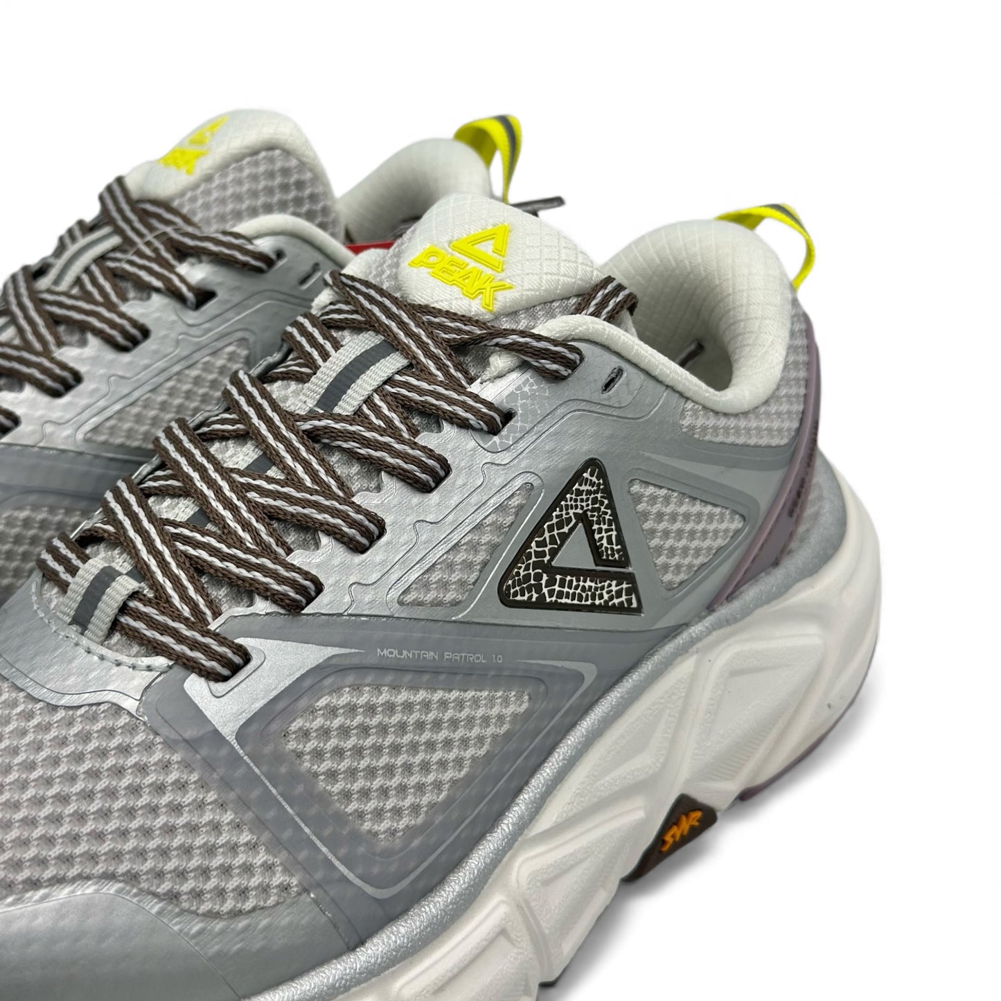Peak Trail Running Shoes GREY/PURPLE