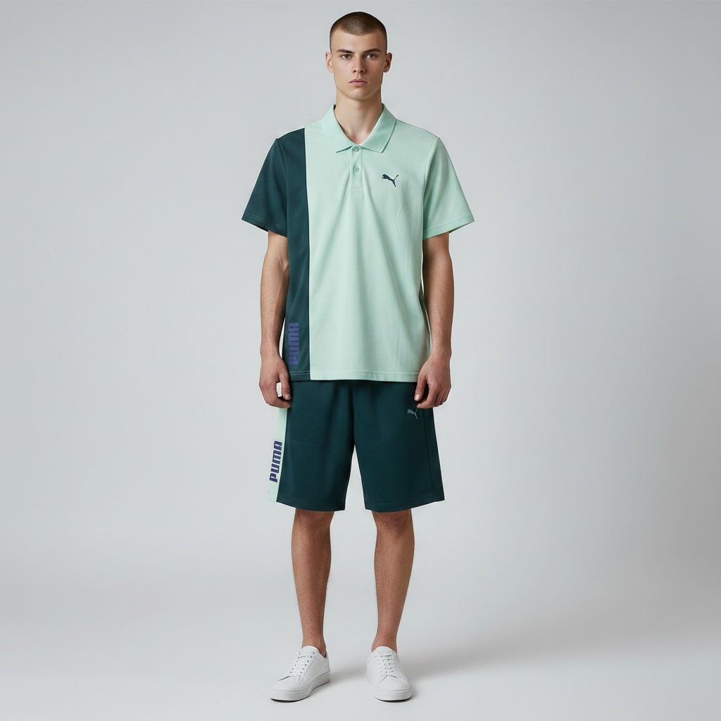 Puma Enssemble ASYMETRIC WOVEN Green