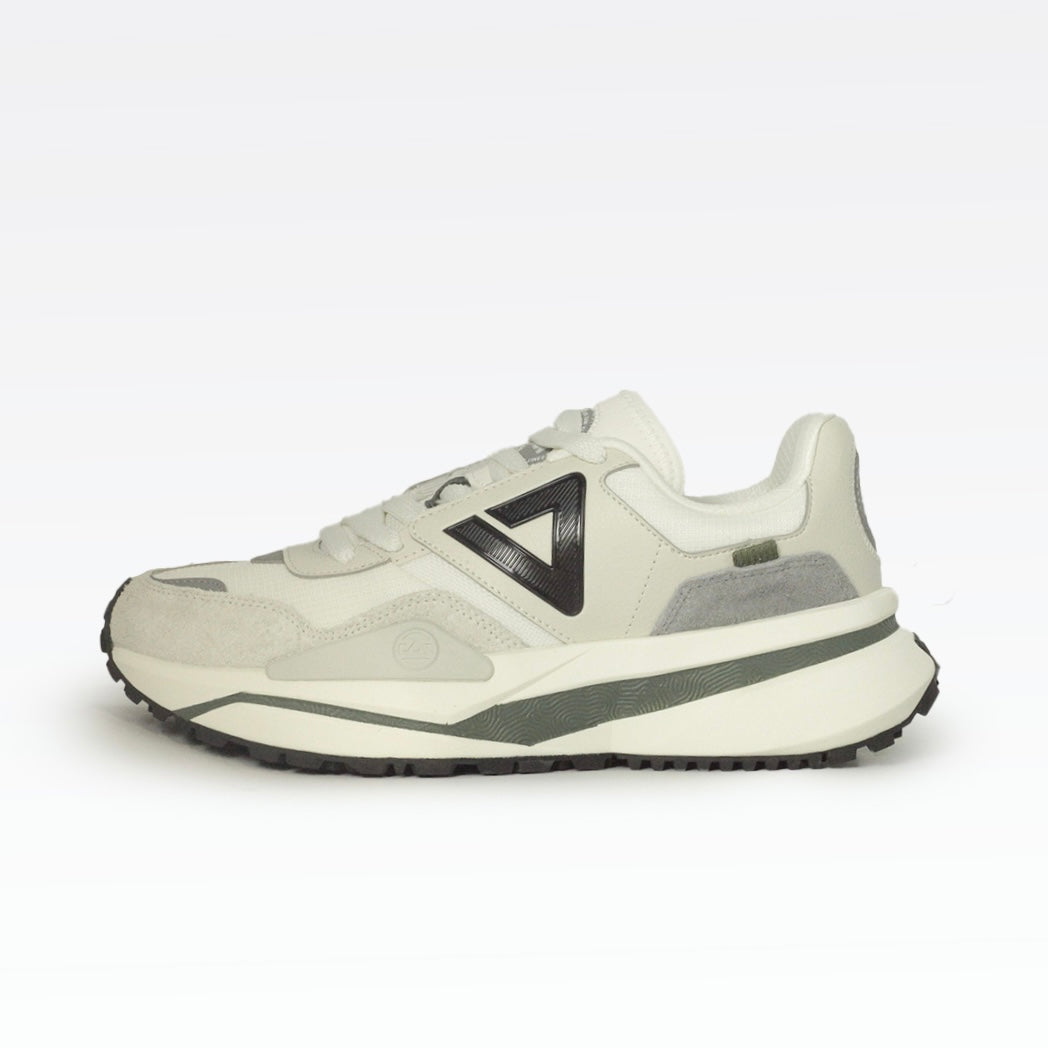 Peak Taichi Retro Casual Shoes White Grey