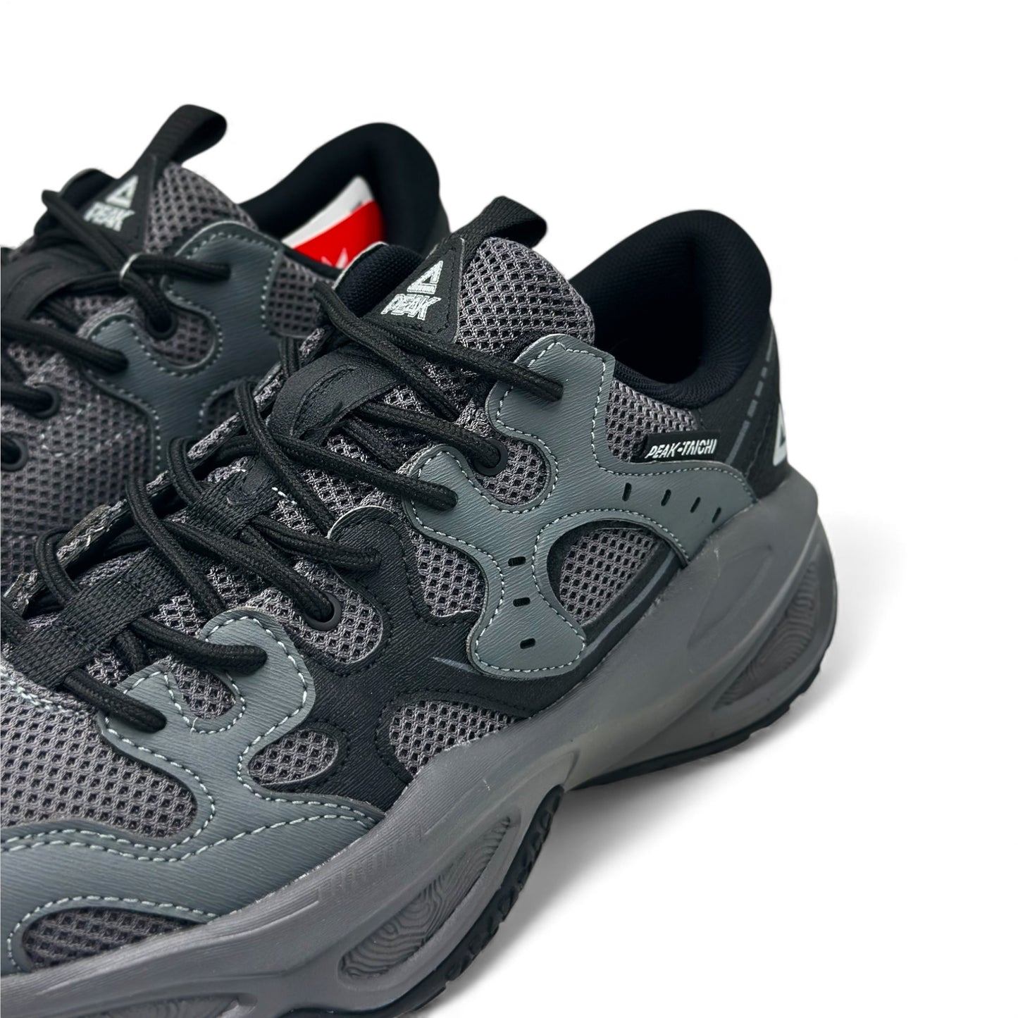 Peak Retro Casual Shoes GREY/BLACK