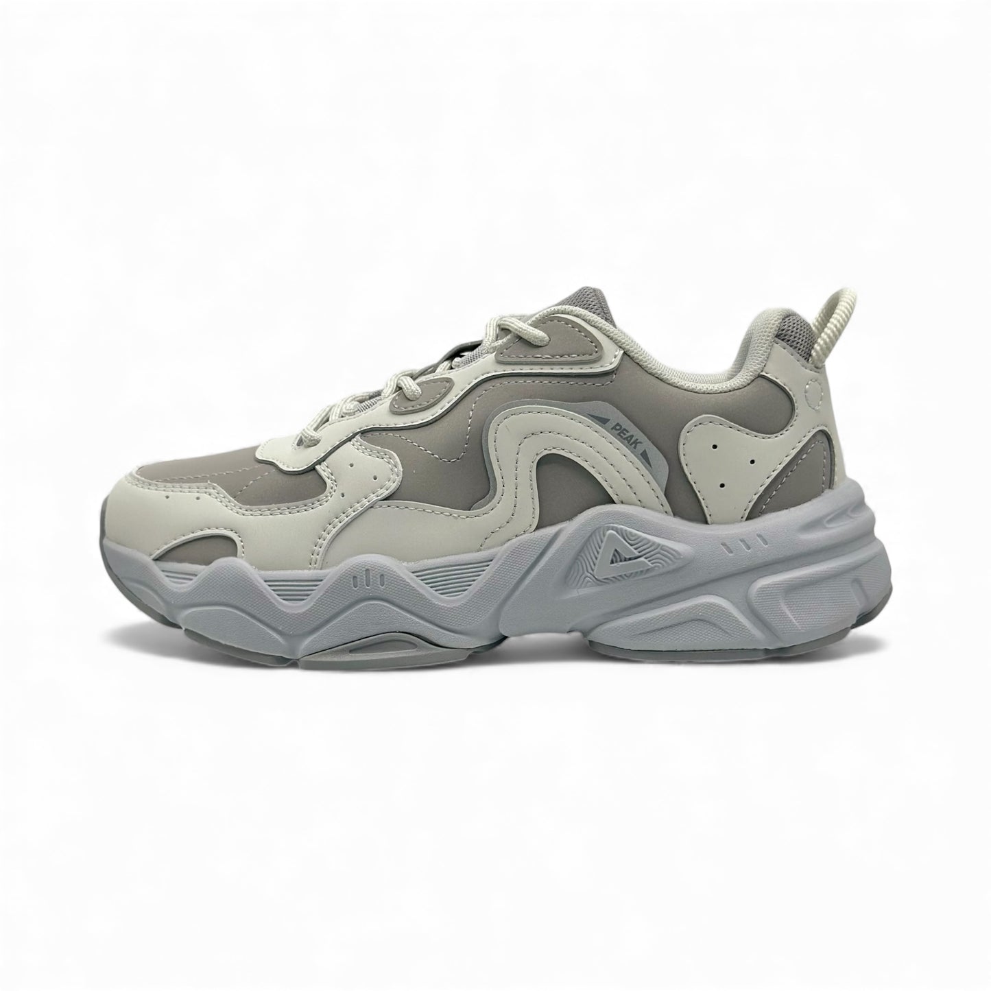 Peak Retro Casual Shoes PURPLE GREY