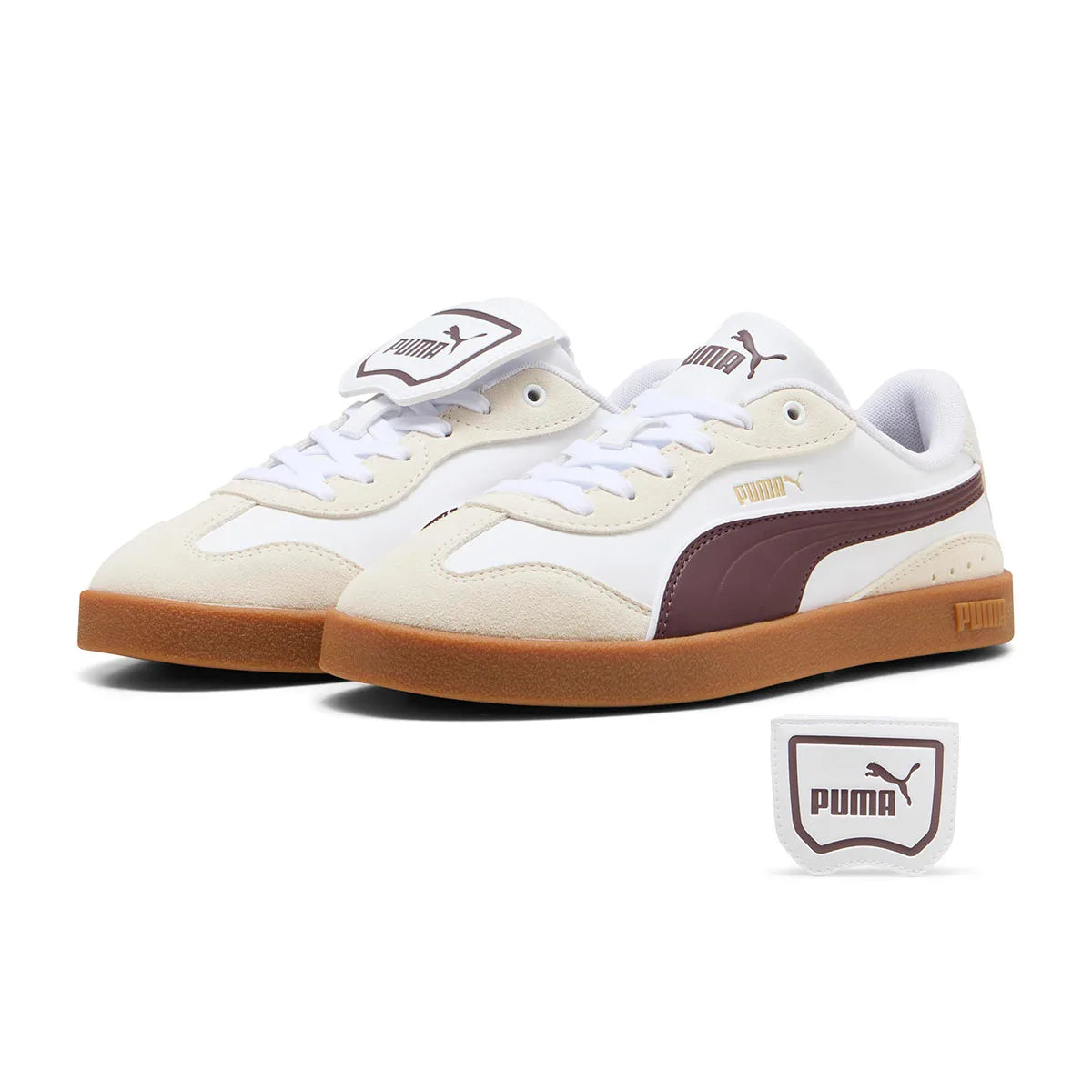 Puma Club Azura White-Rich Cocoa