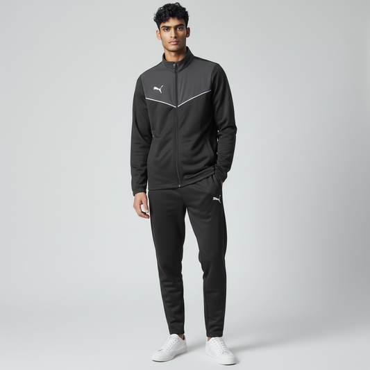 Puma Enssemble Individual Rise tracksuit Black