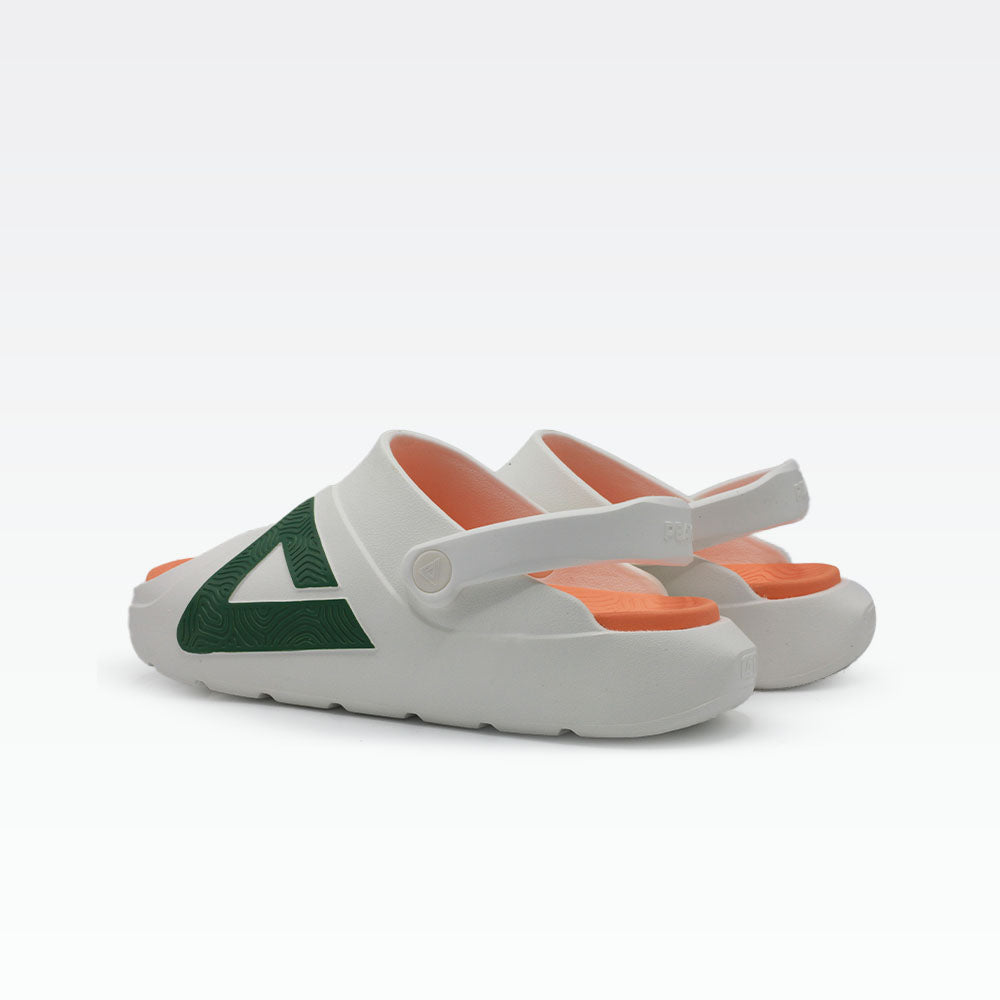 Peak Taichi Sandals Off White/Orange-Red