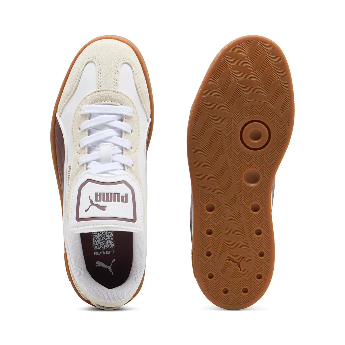 Puma Club Azura White-Rich Cocoa