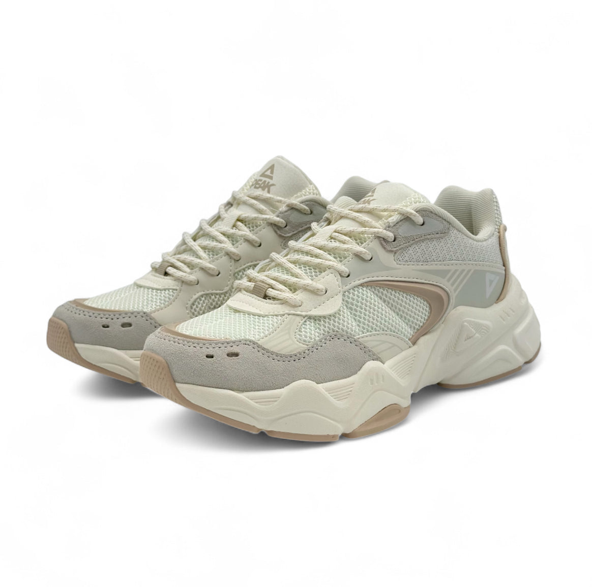 Peak Casual Shoes CANVAS WHITE/GREY