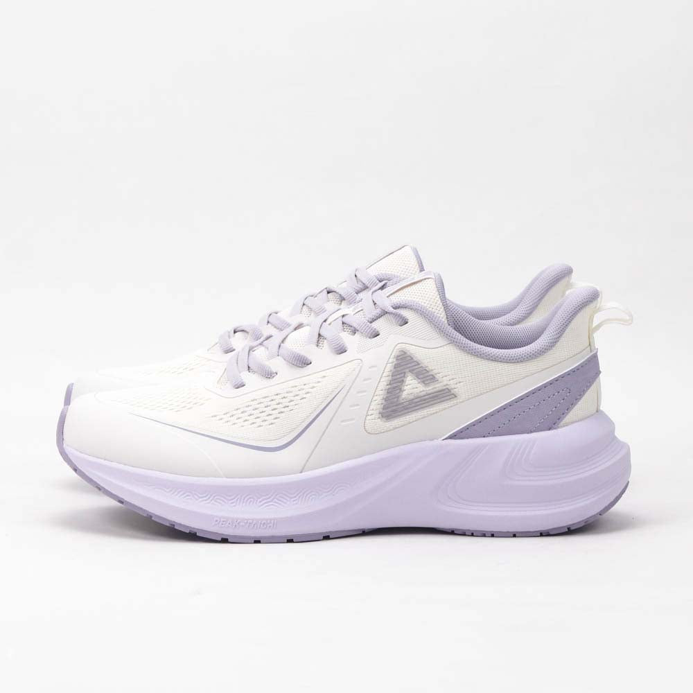 Peak Running Shoes WHITE/PURPLE