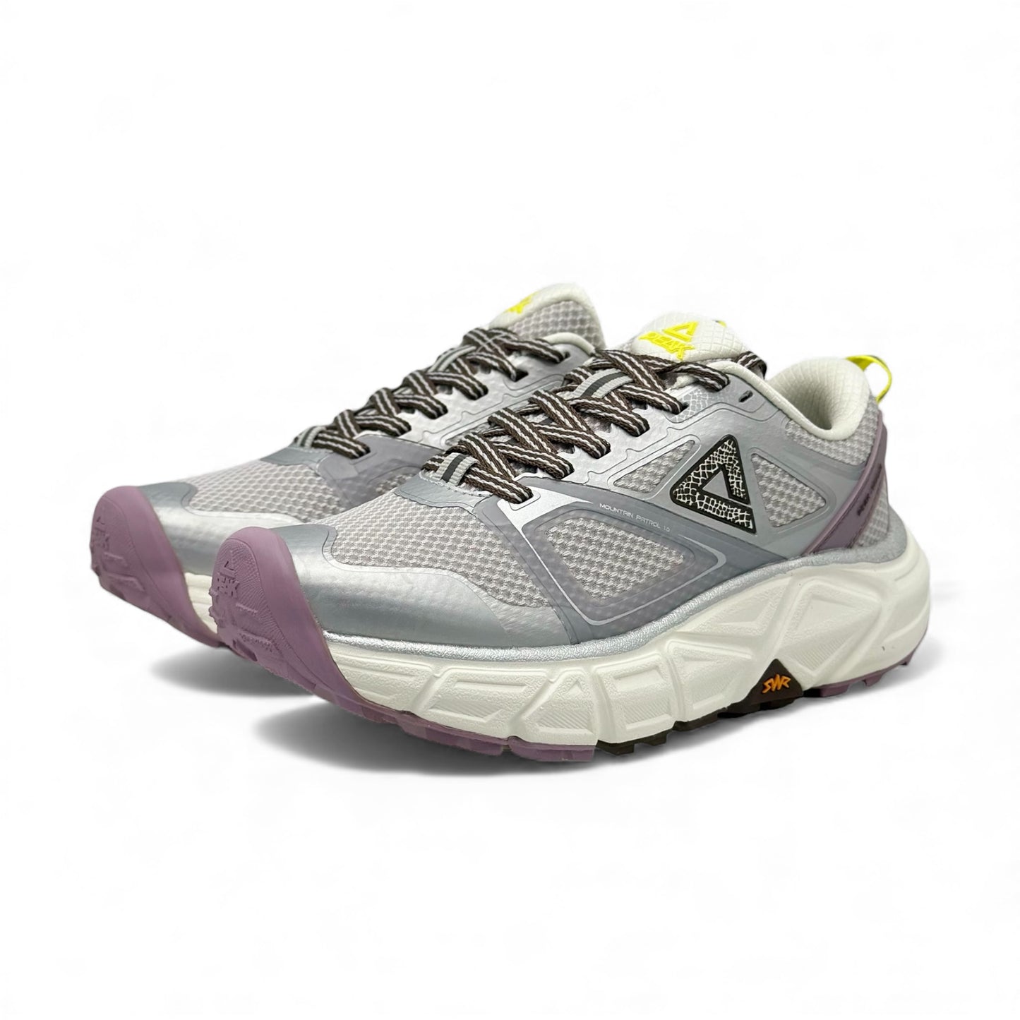 Peak Trail Running Shoes GREY/PURPLE