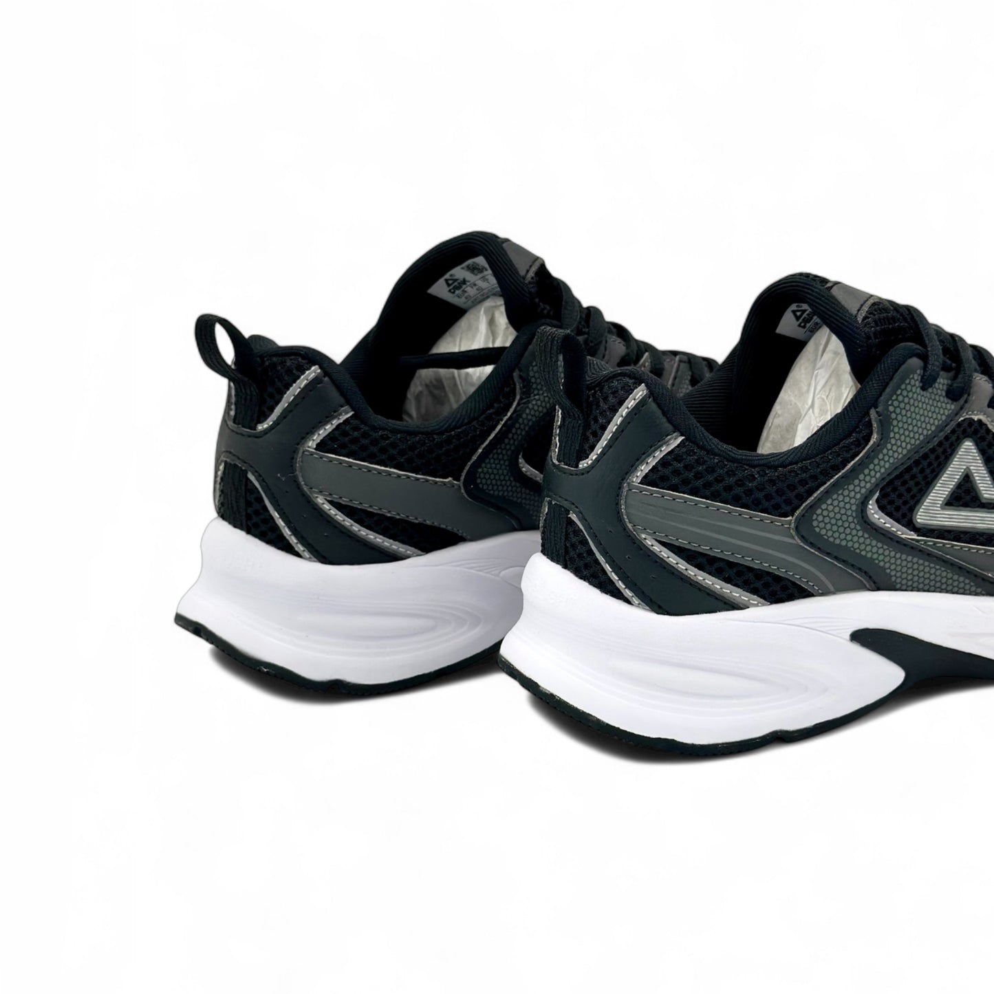 Peak Casual Shoes Black Magnetic Gray