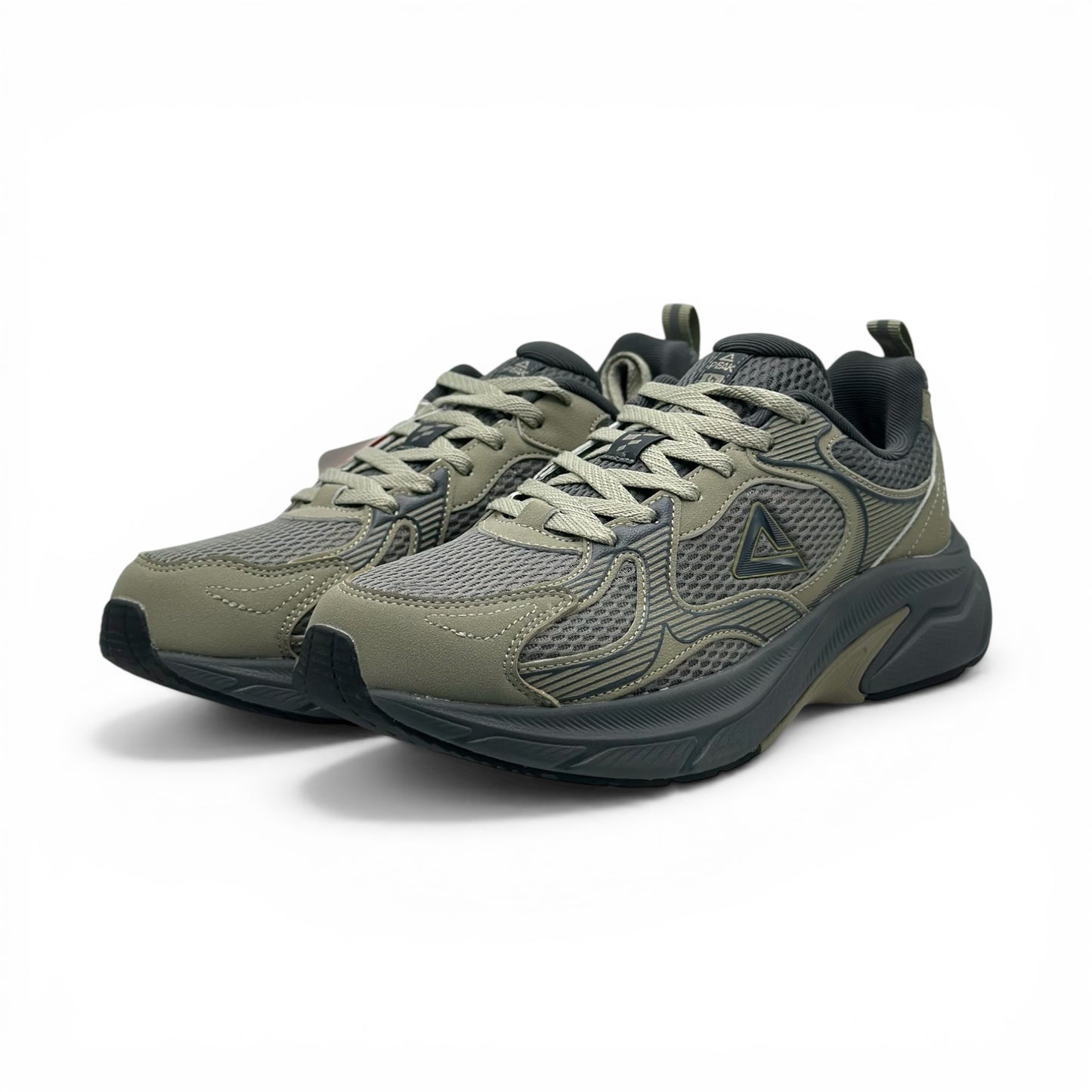 Peak Taichi Training Running Shoes Asphalt Green/Magnetic Grey