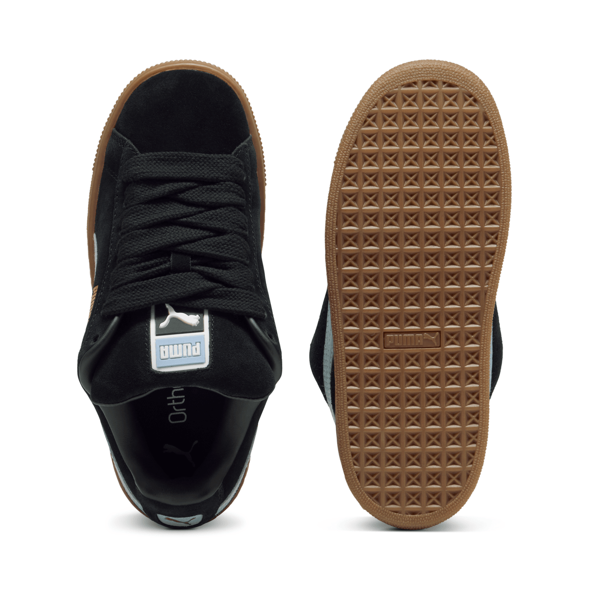 Puma Suede XL Jr Black-Chambray Blue