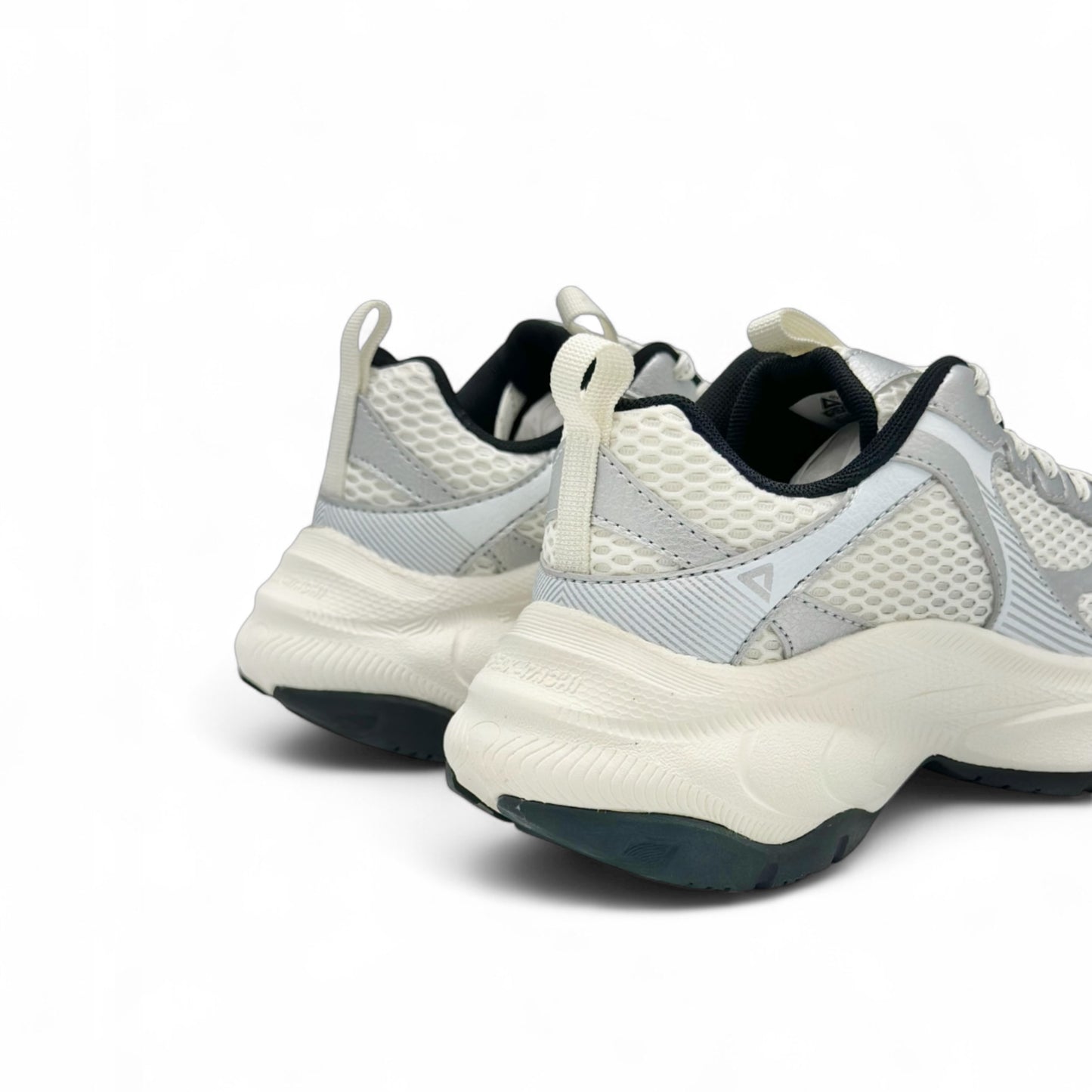 Peak Fashion Casual Shoes WHITE/SILVER