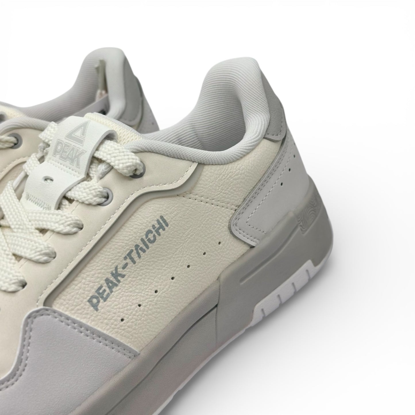 Peak Taichi Casual Shoes JR White/Grey