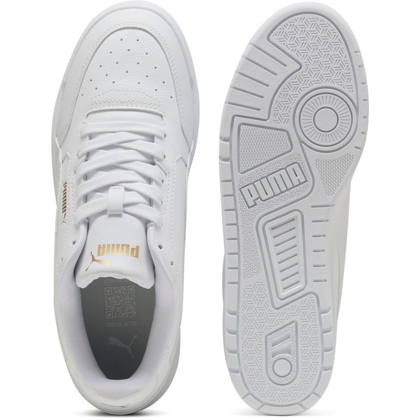 Puma Shuffle Downtown White