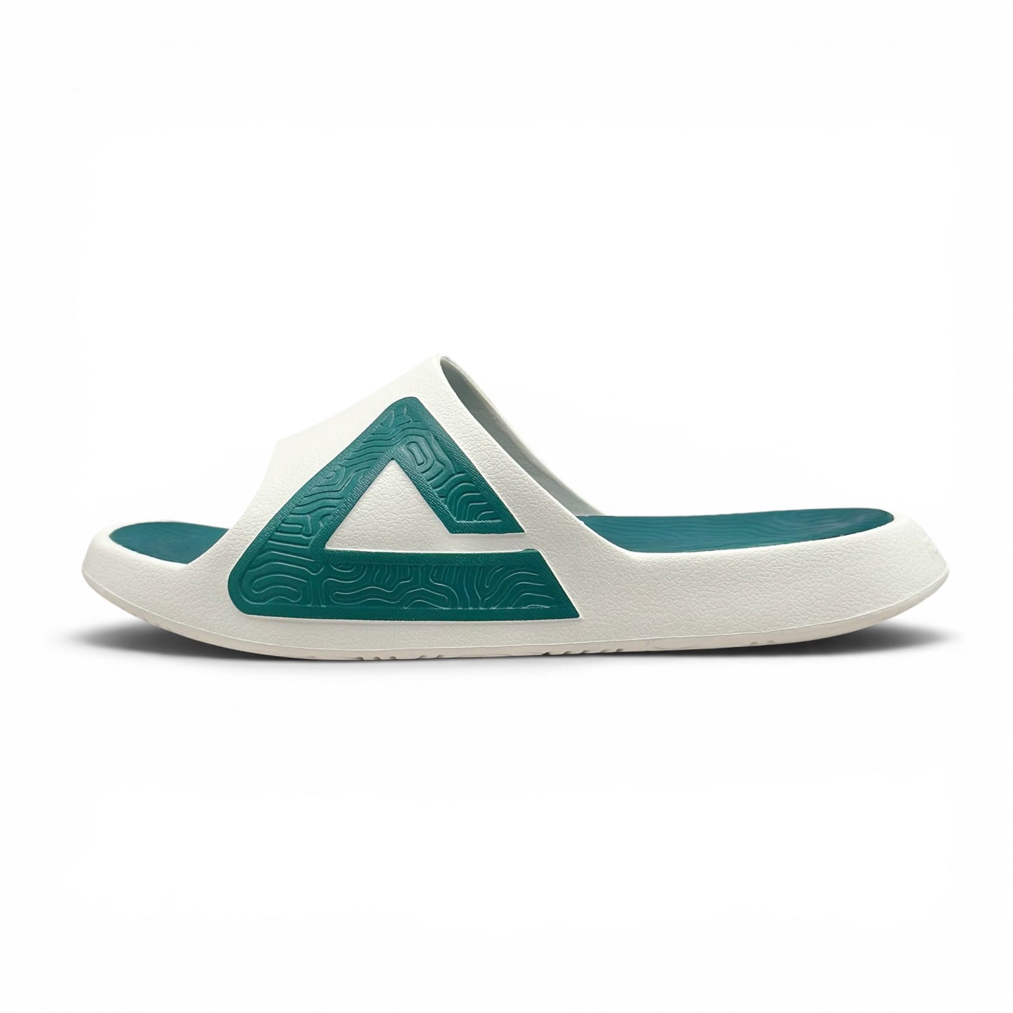 Peak Taichi Sports Slippers Milky white/Dark green