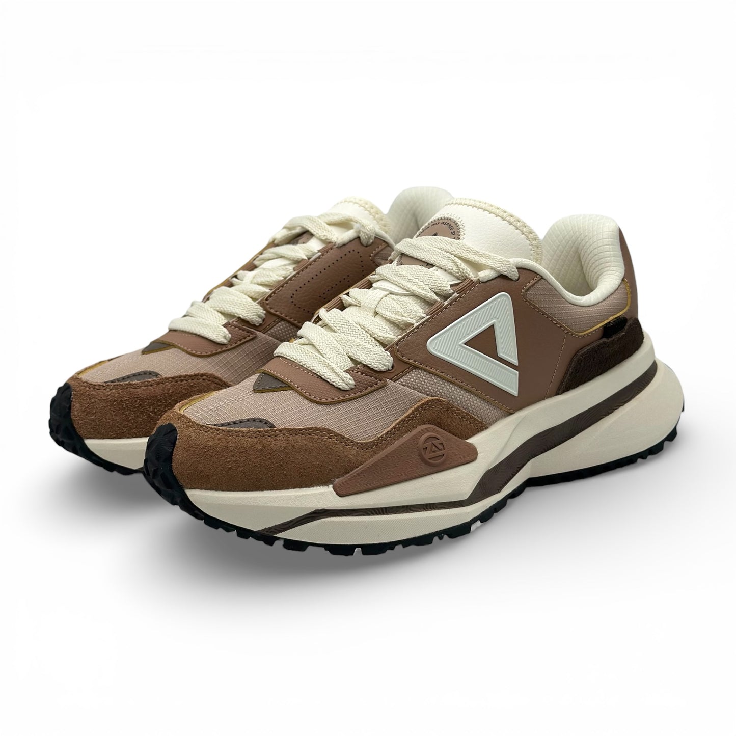 Peak Taichi Retro Casual Shoes Toffee Brown/Dark Coffee