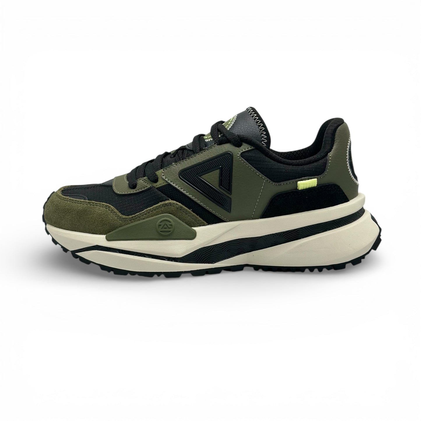 Peak Taichi Retro Casual Shoes Light Army Green/Black