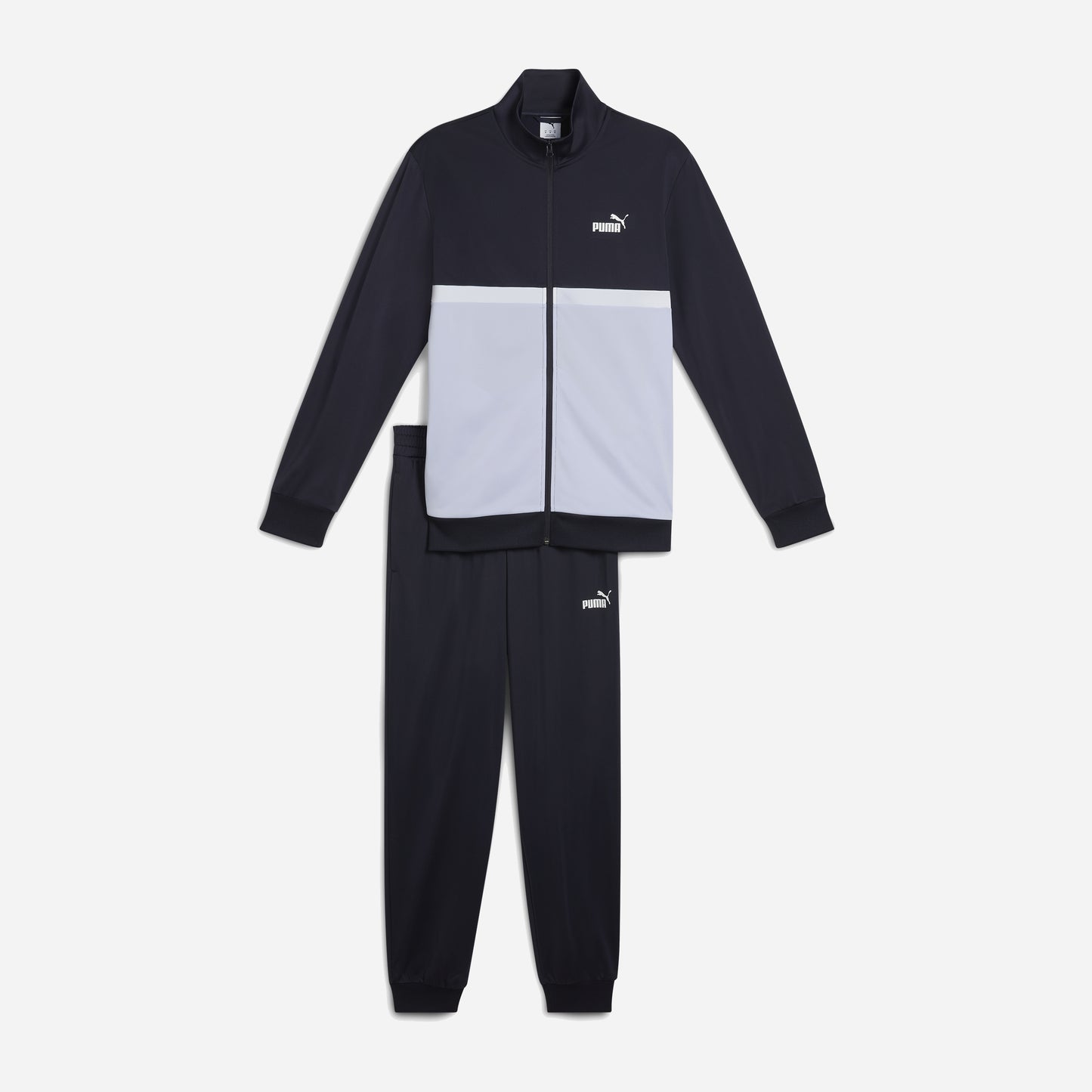 Puma Enssemble Poly Colorblock Suit Navy