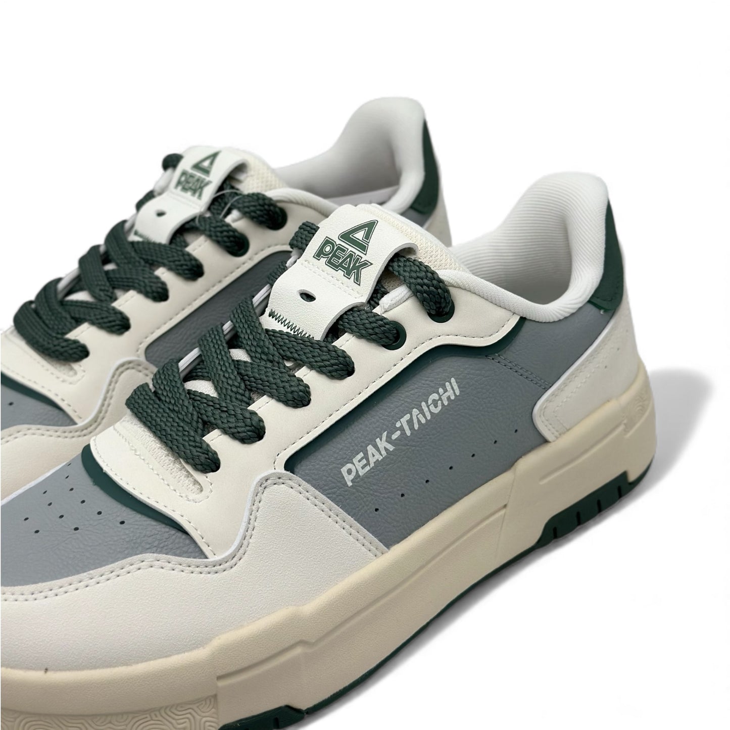 Peak Culture Shoes WHITE/GREY/GREEN