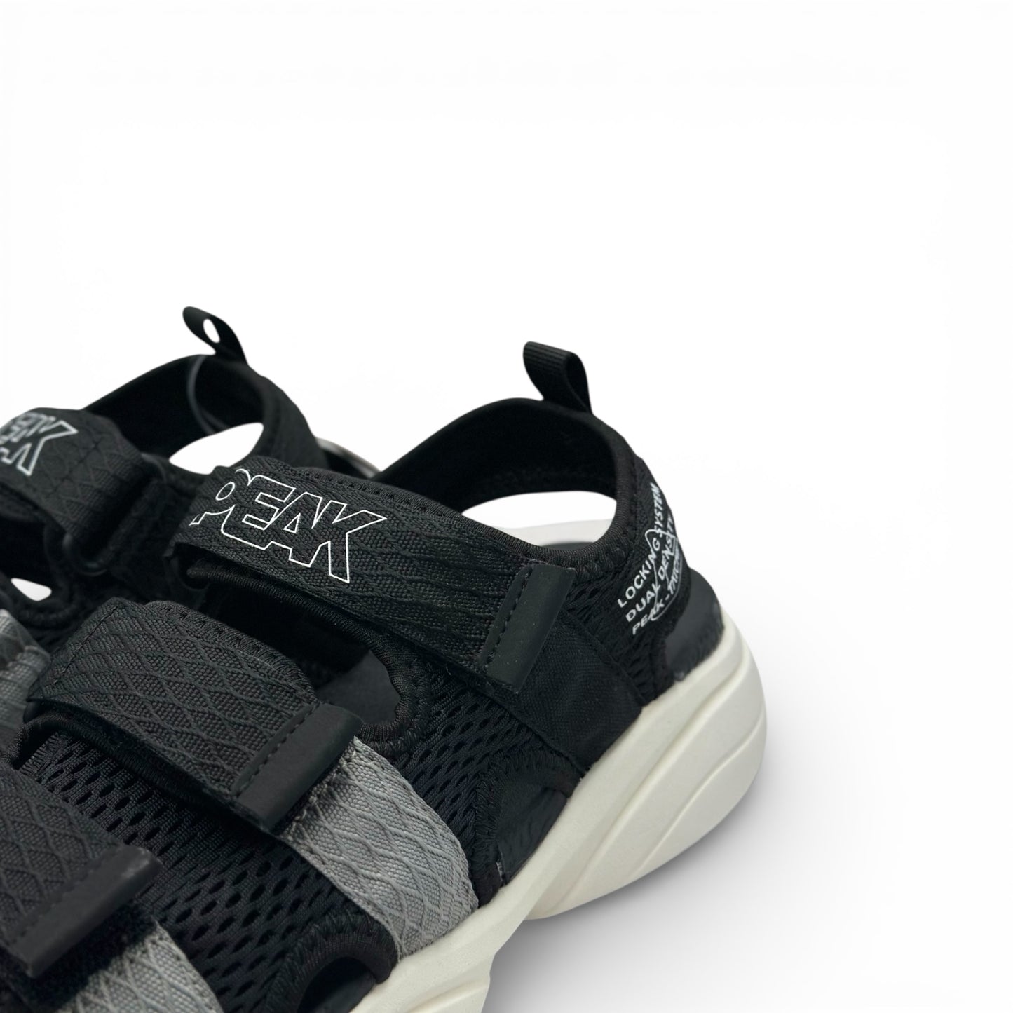 Peak Sandals BLACK/GREY/MILKY WHITE