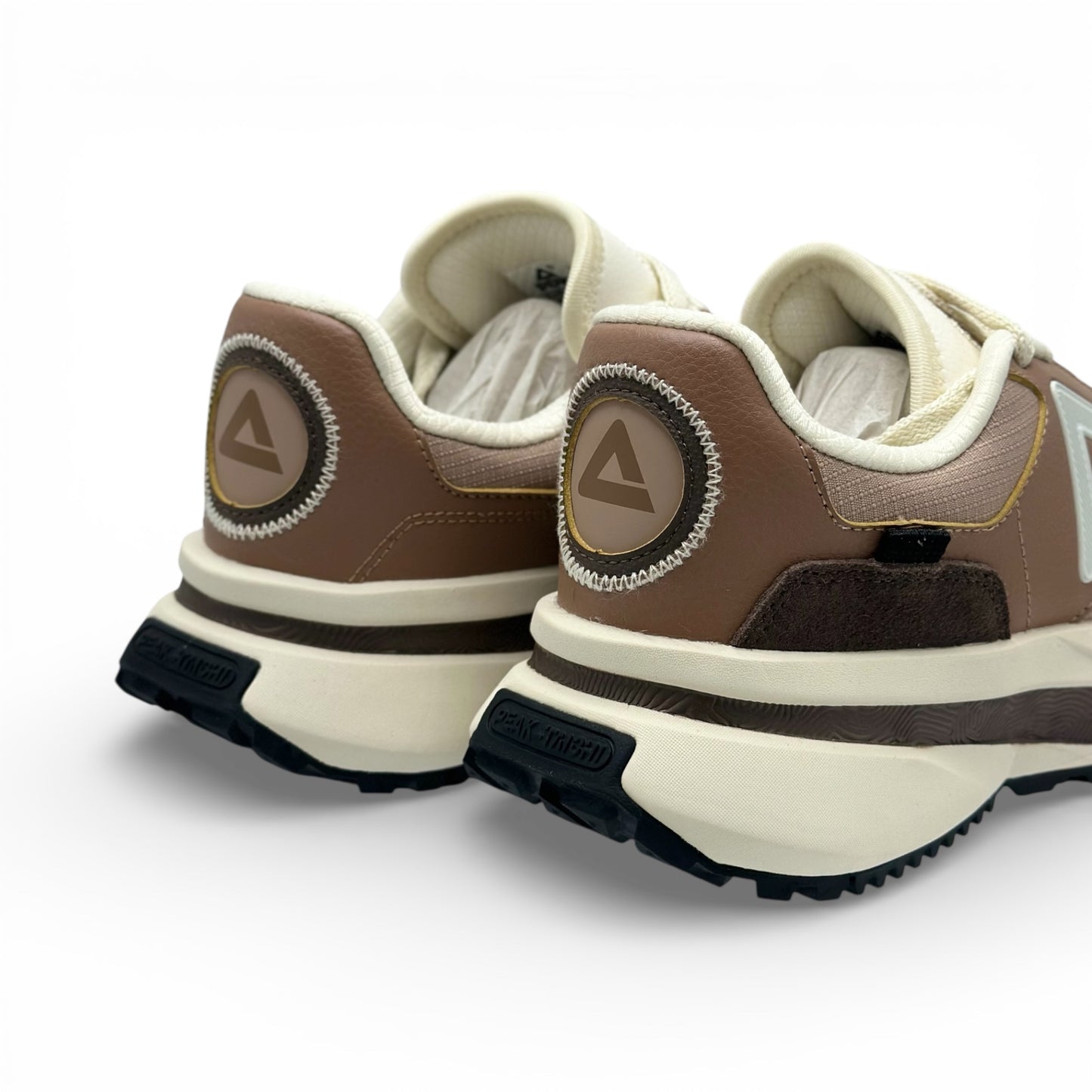 Peak Taichi Retro Casual Shoes Toffee Brown/Dark Coffee
