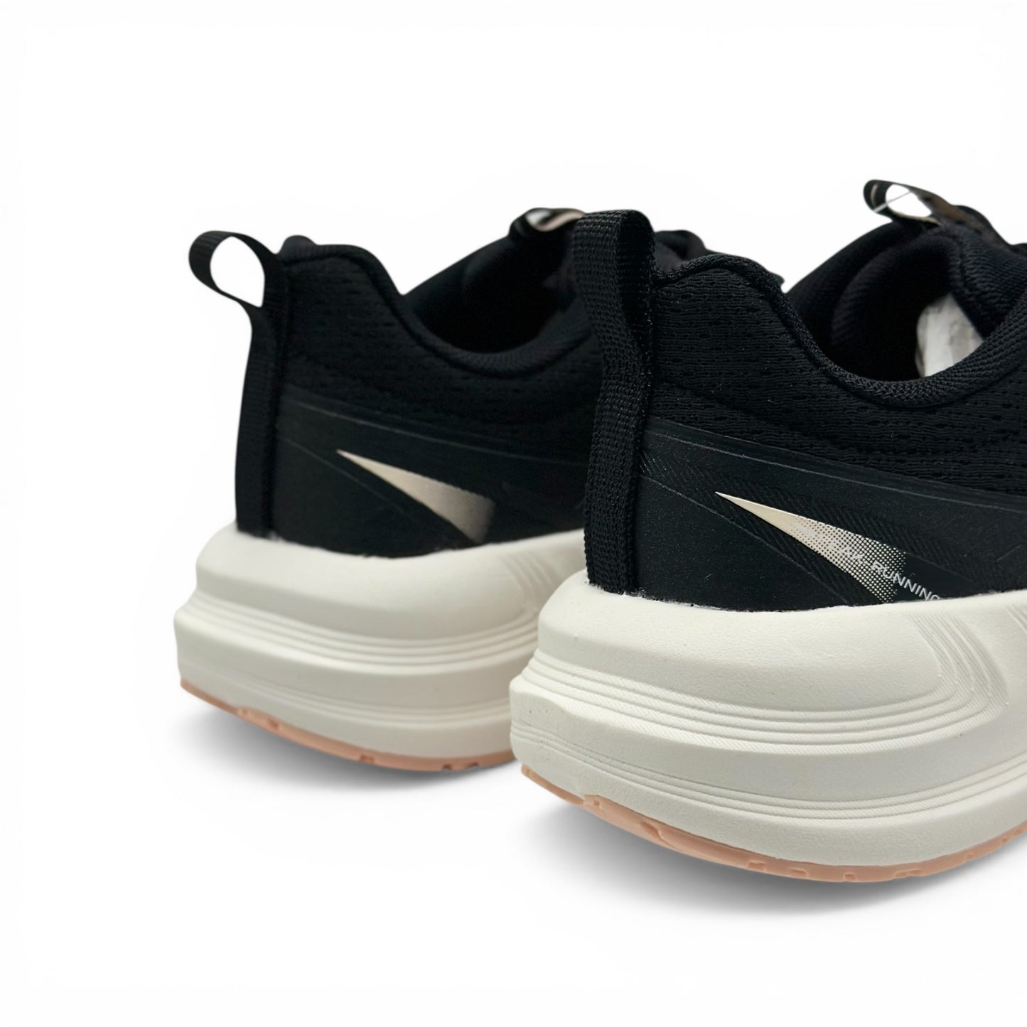 Peak Taichi Cushion Running Shoes Black/White