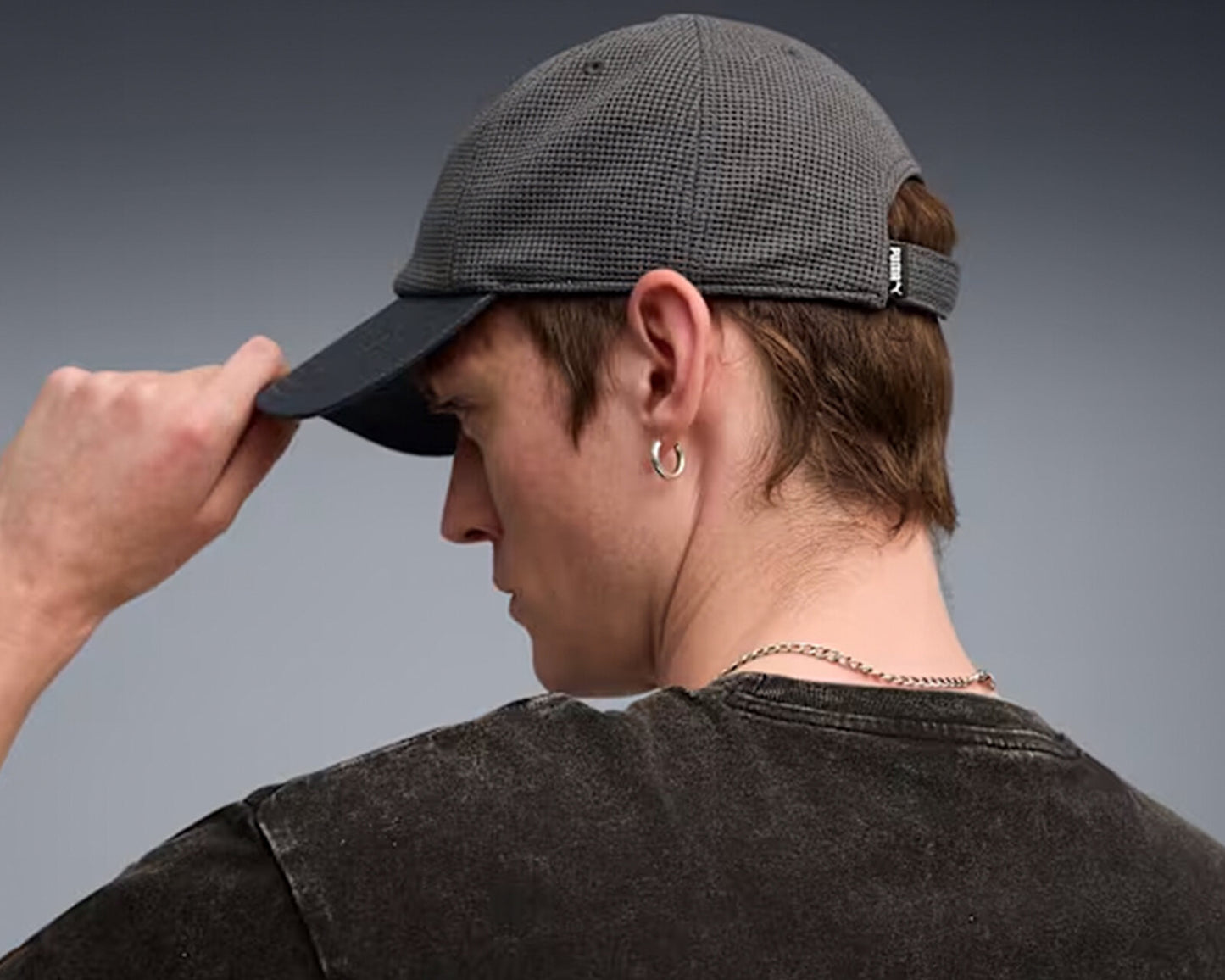 Puma ESS ELEVATED BB CAP GRAY