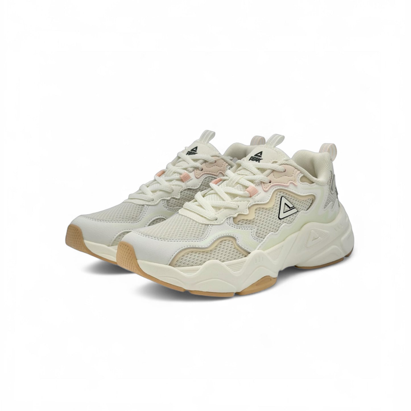 Peak Taichi Retro Casual Shoes White/Pink