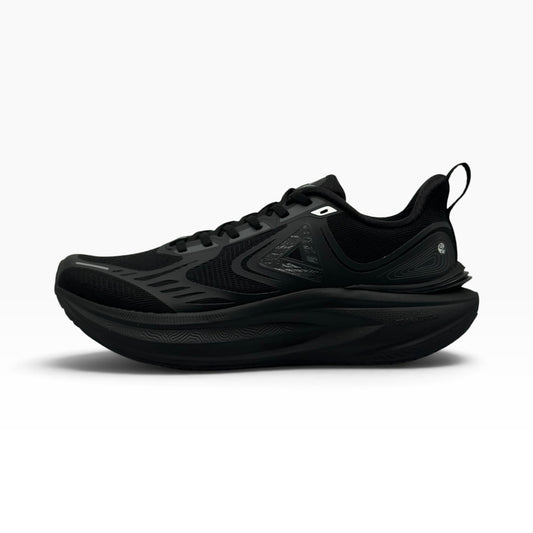 Peak Cushion Breathable Running Shoes All Black