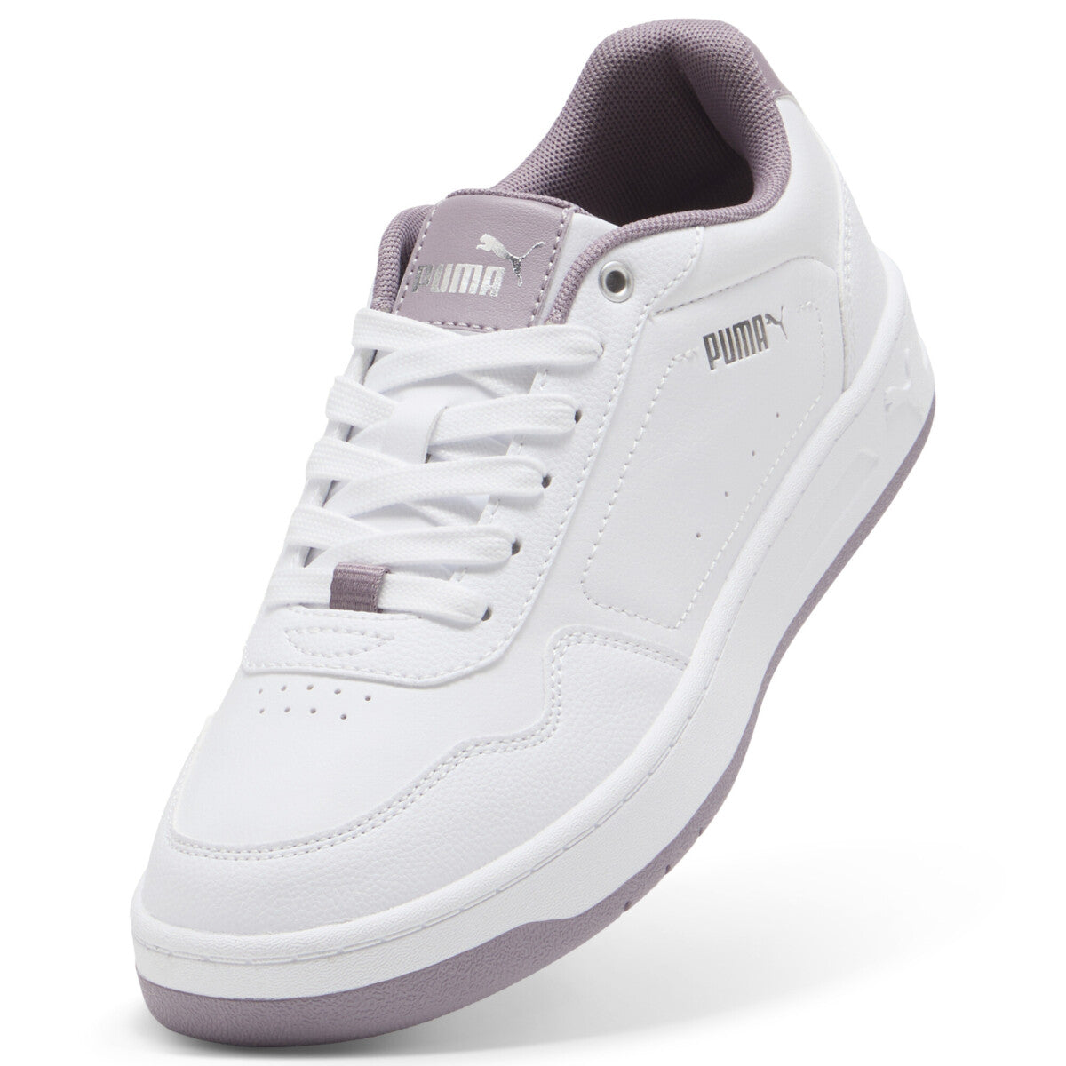 Puma Court Classy White-Plum Jam
