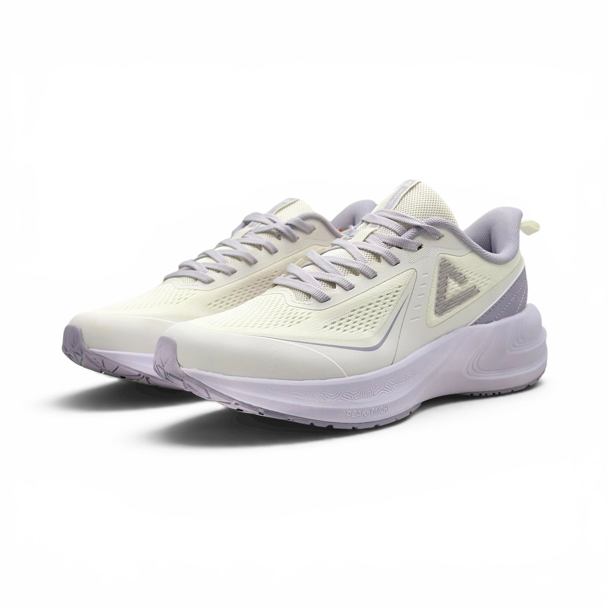 Peak Running Shoes WHITE/PURPLE