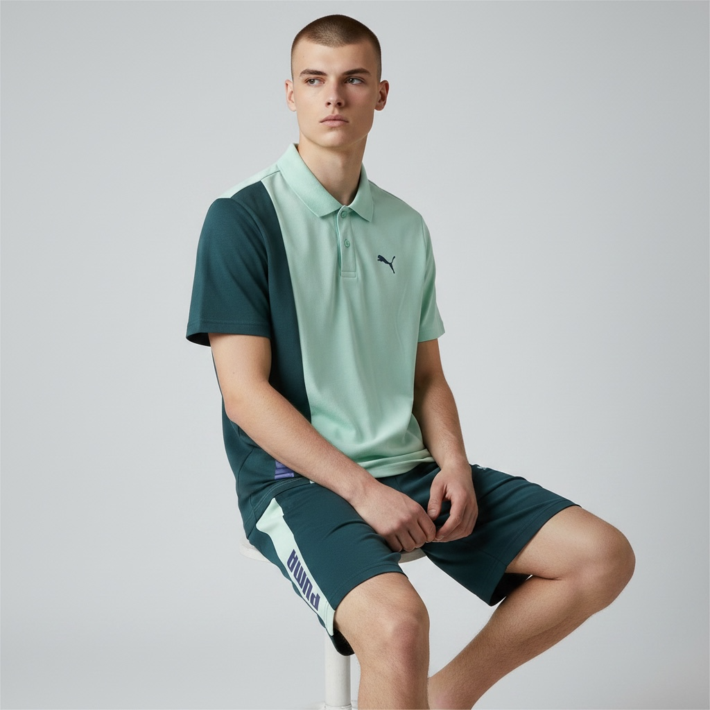 Puma Enssemble ASYMETRIC WOVEN Green