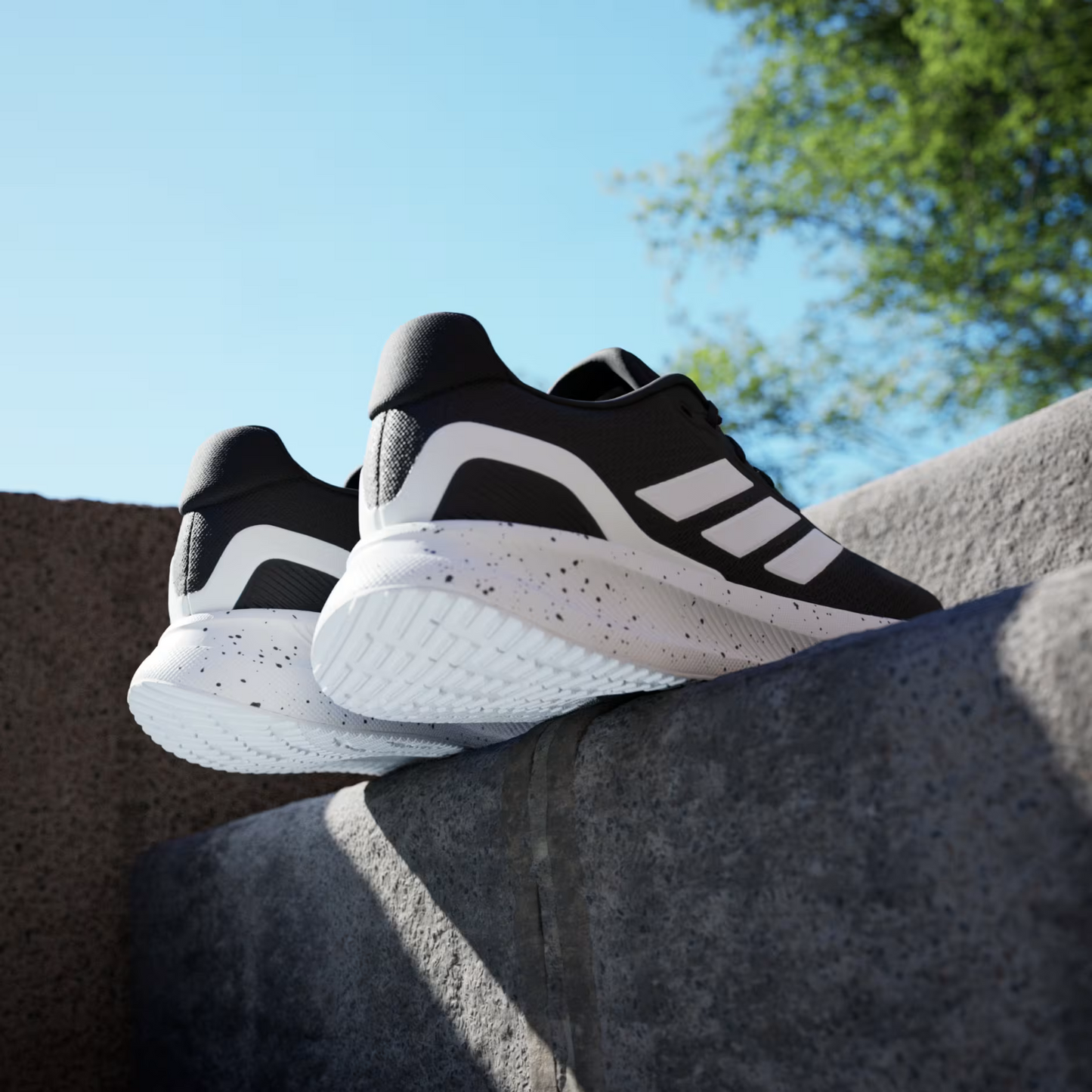 Adidas Runfalcon 5 Running Black White