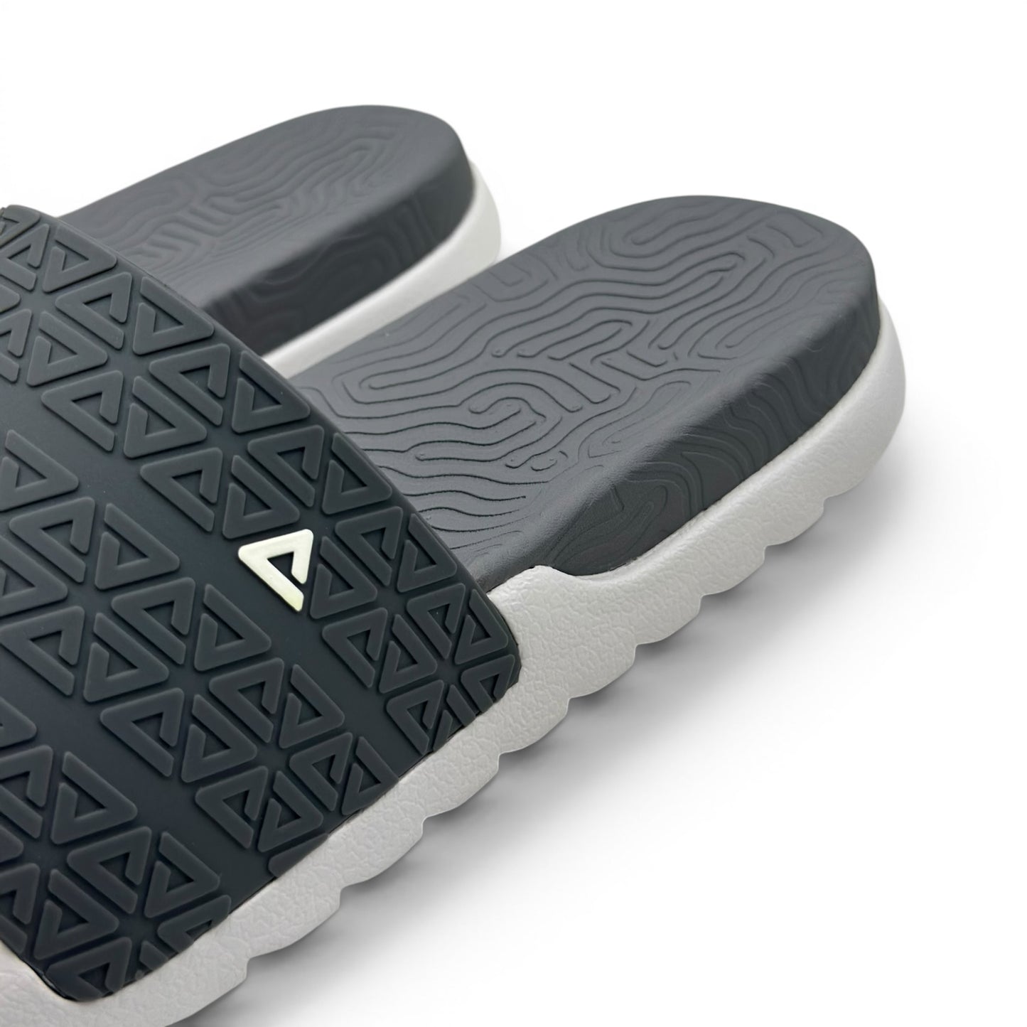 Peak Taichi Slippers Mid Grey/Lt.Grey